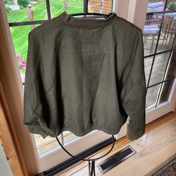 Sage Sage The Label Embroidered Floral Lined Full Zip Sz. L Jacke Size L / US 10 / IT 46 - 3 Thumbnail