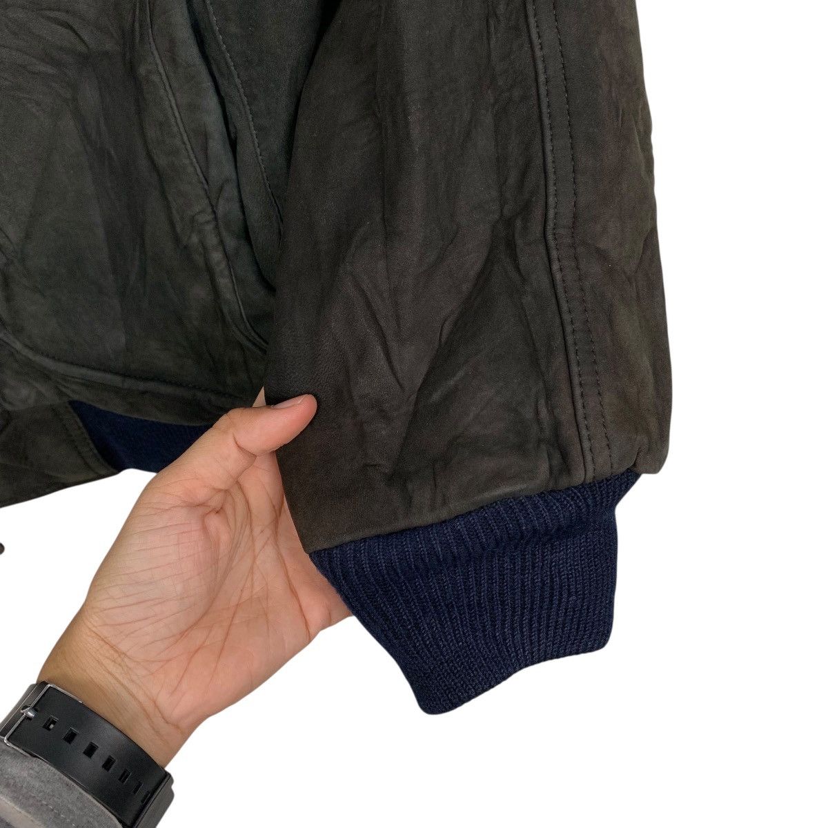 Other Ruff Hewn Military Leather Jacket Size US M / EU 48-50 / 2 - 13 Thumbnail