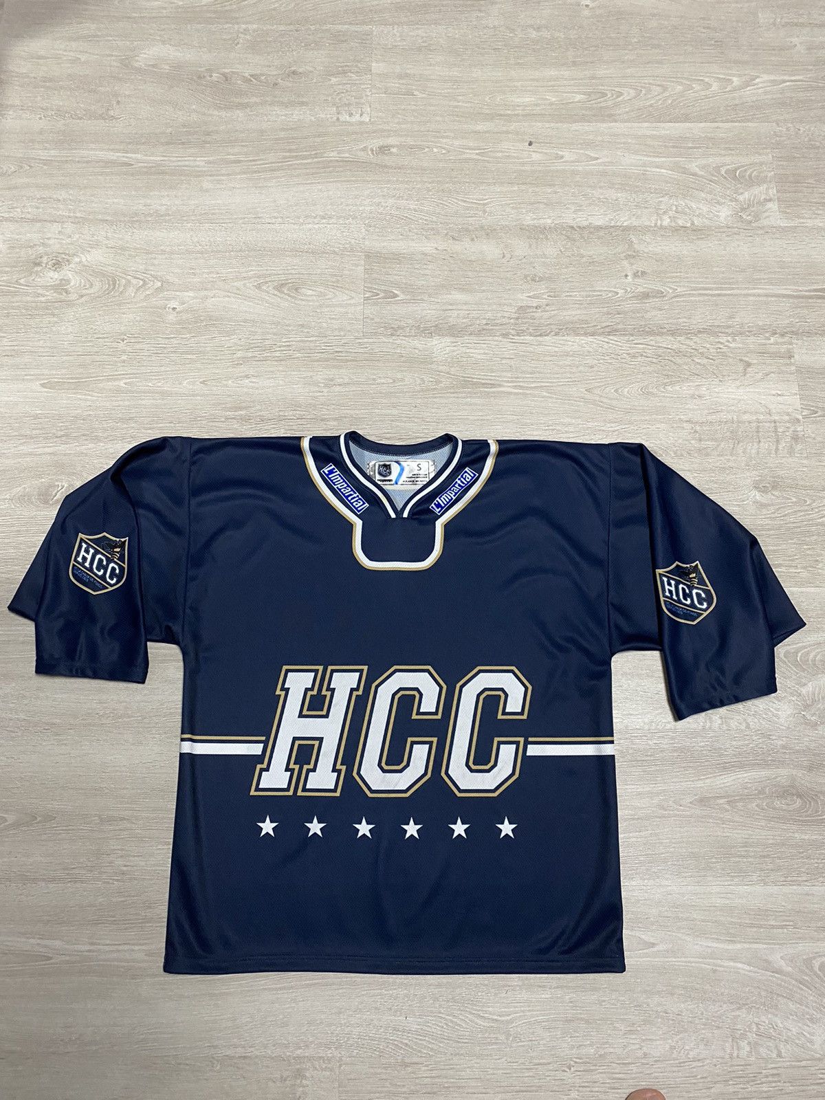 NHL HC LA CHAUX DE FONDS HOCKEY SHIRT JERSEY sz S MEN Size US S / EU 44-46 / 1 - 1 Thumbnail