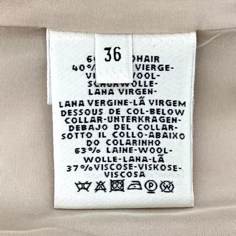 Hermes Hermes Yellow wool lapel sleeveless vest Size XS / US 0-2 / IT 36-38 - 6 Thumbnail