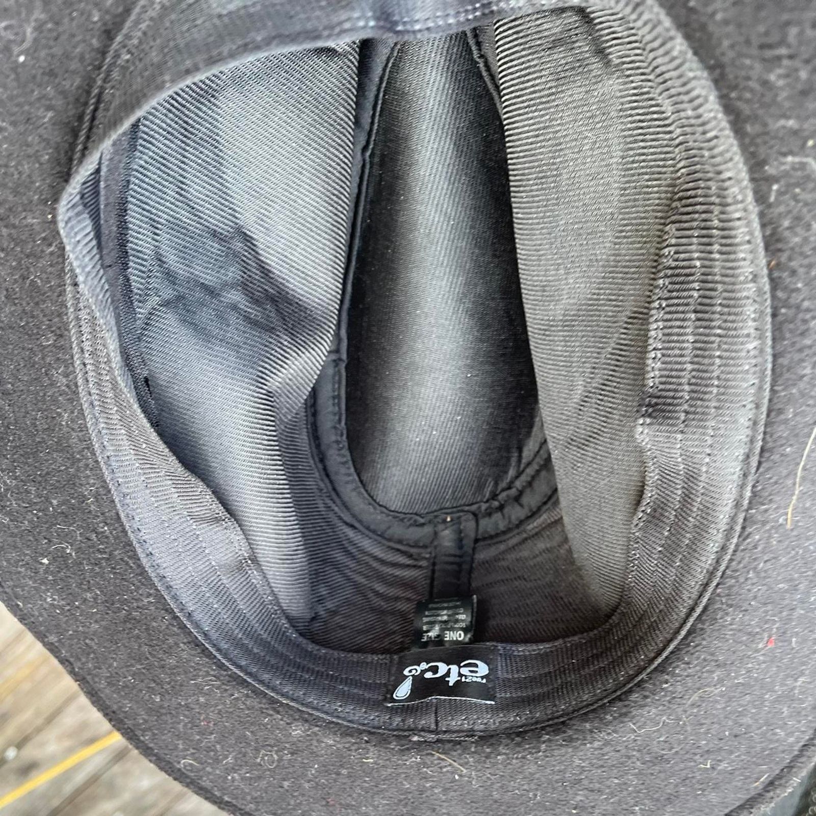 Other Black cowgirl hat Size ONE SIZE - 3 Thumbnail