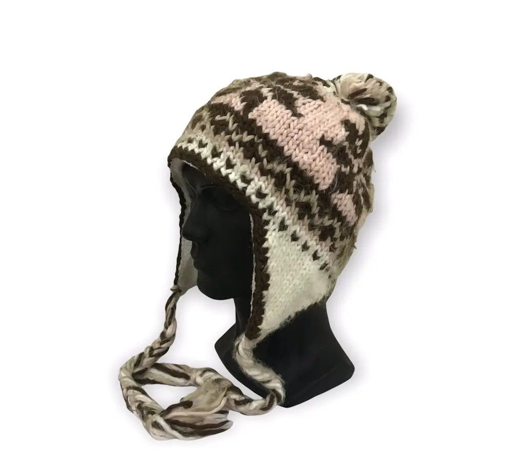 Japanese Brand × Vintage Japanese Brand Earflap Beanie Hat Size ONE SIZE - 1 Thumbnail
