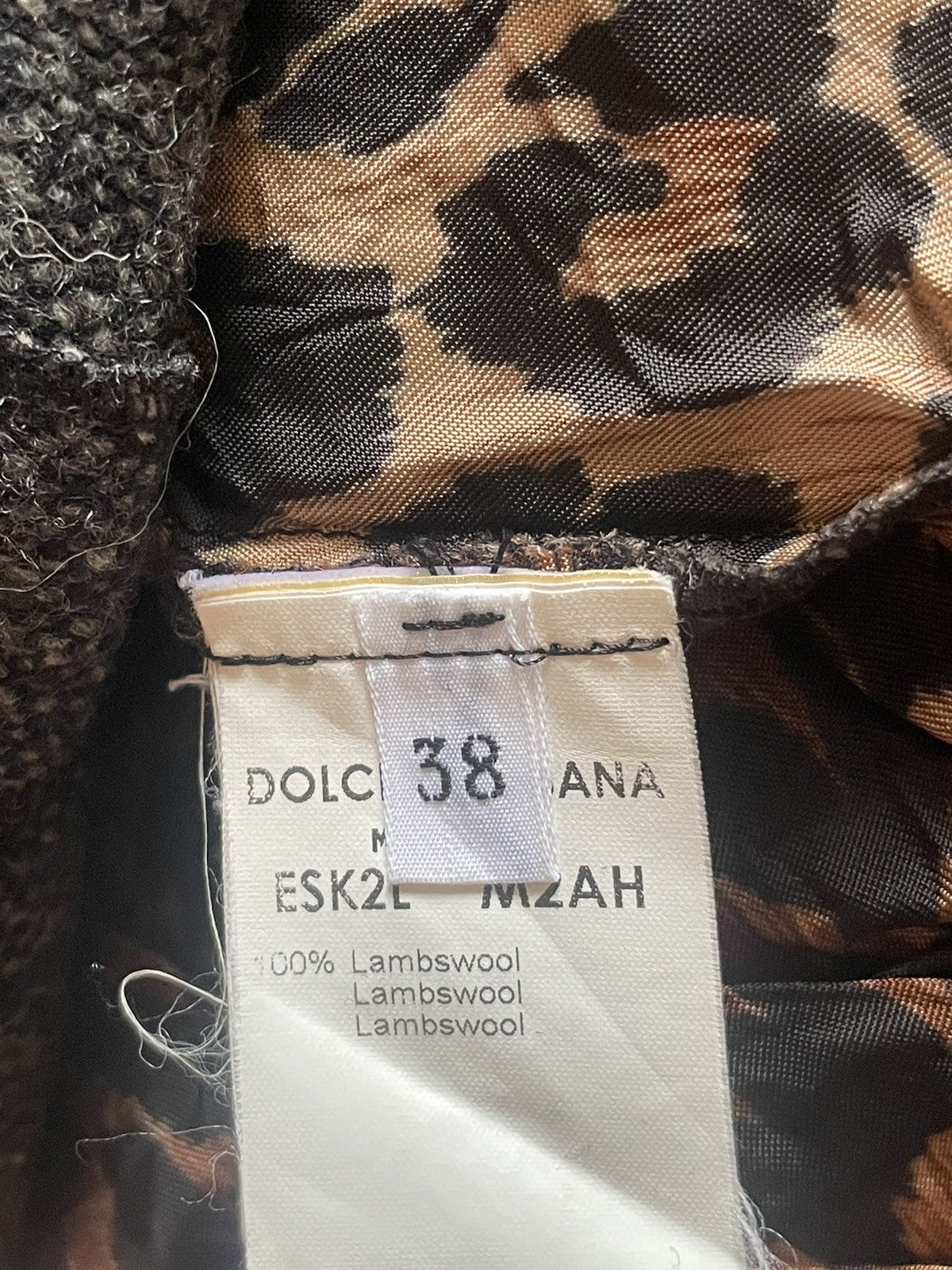 Dolce & Gabbana Dolce & Gabbana Lamb Wool Mini Skirt Size 26" / US 2 / IT 38 - 5 Thumbnail