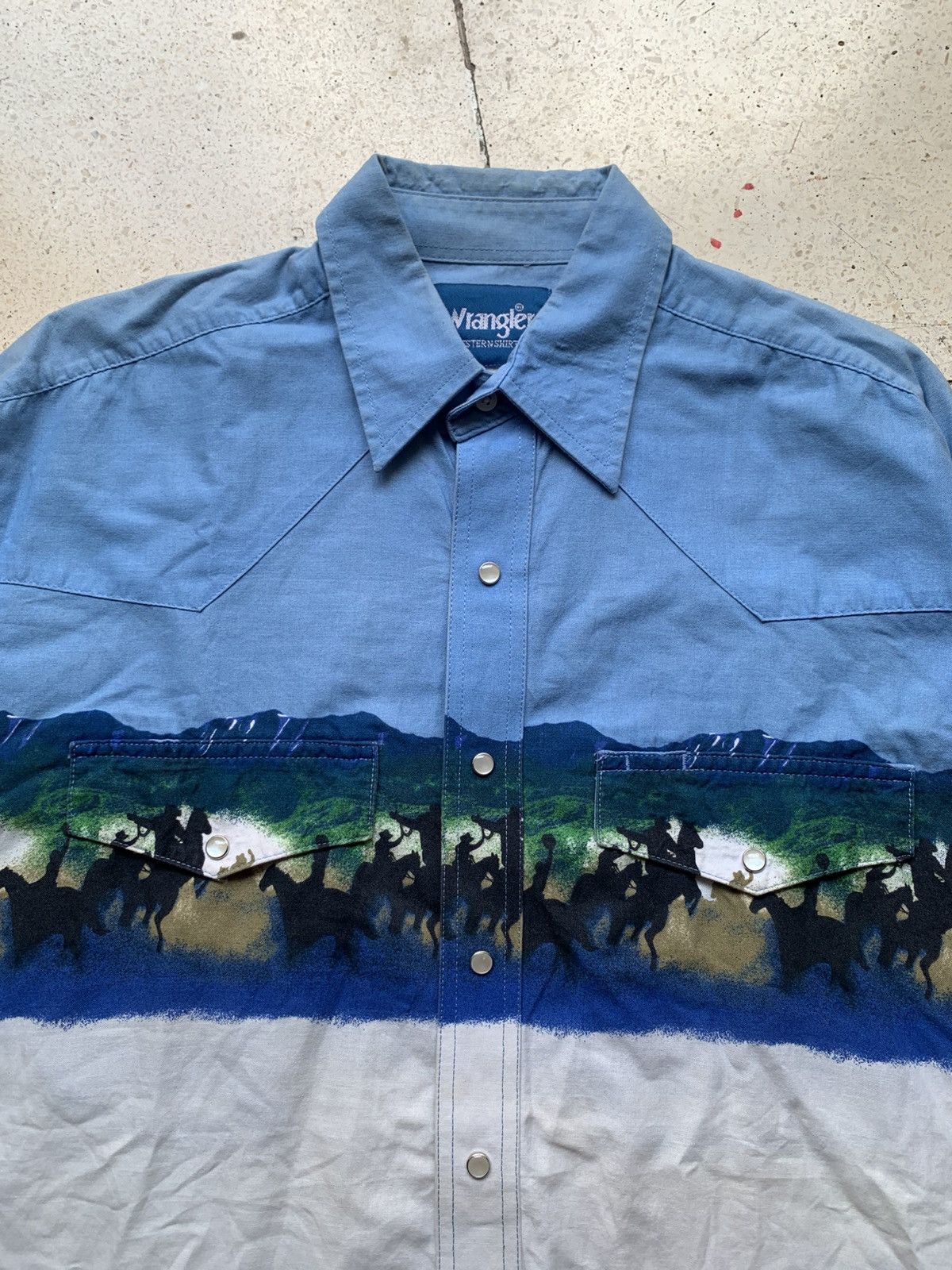 Wrangler Bundle wrangler brushpopper and western snap button Size US L / EU 52-54 / 3 - 3 Thumbnail