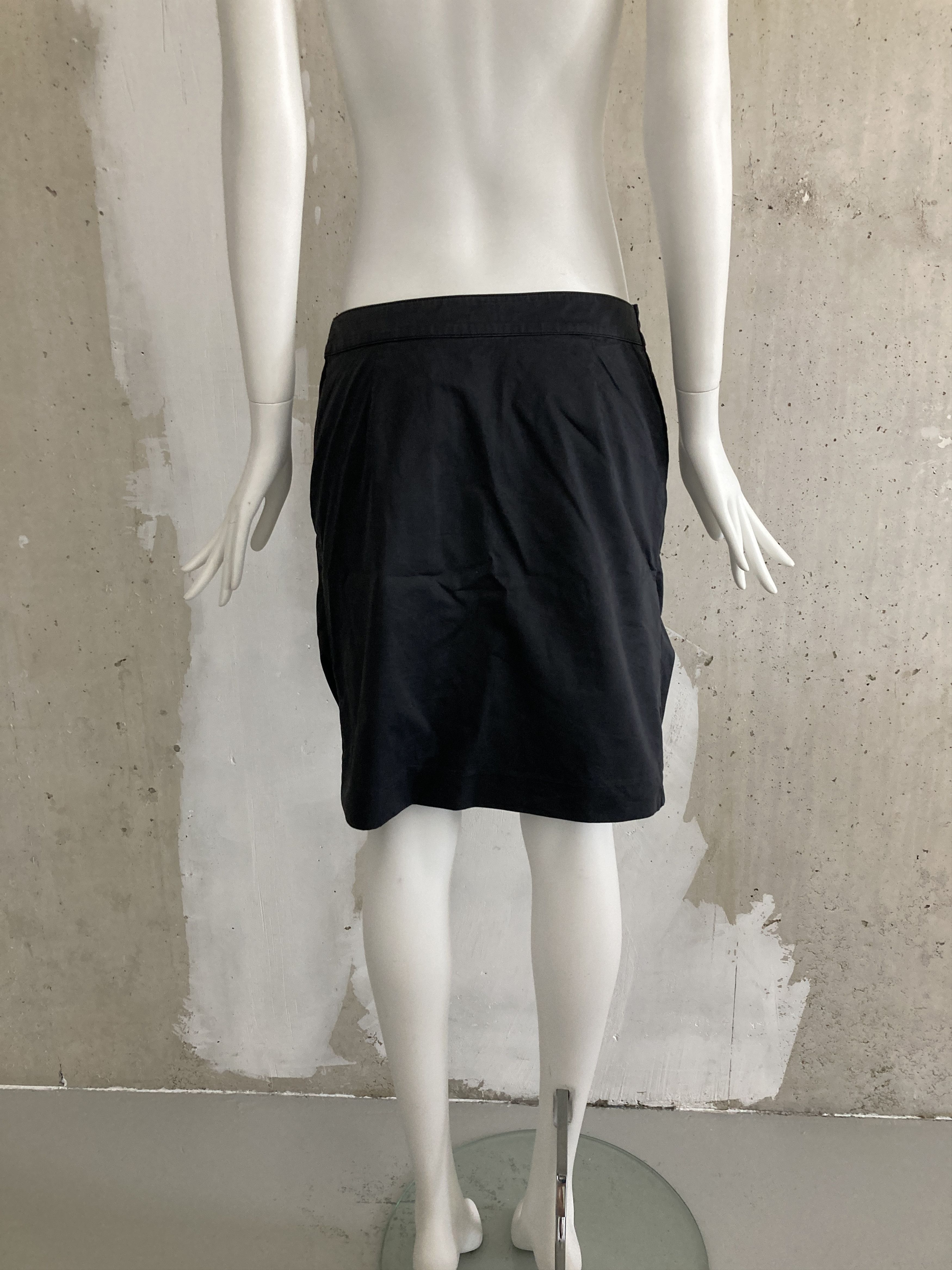 Hussein Chalayan Sample Black Buckled Skirt Size 28" / US 6 / IT 42 - 3 Thumbnail