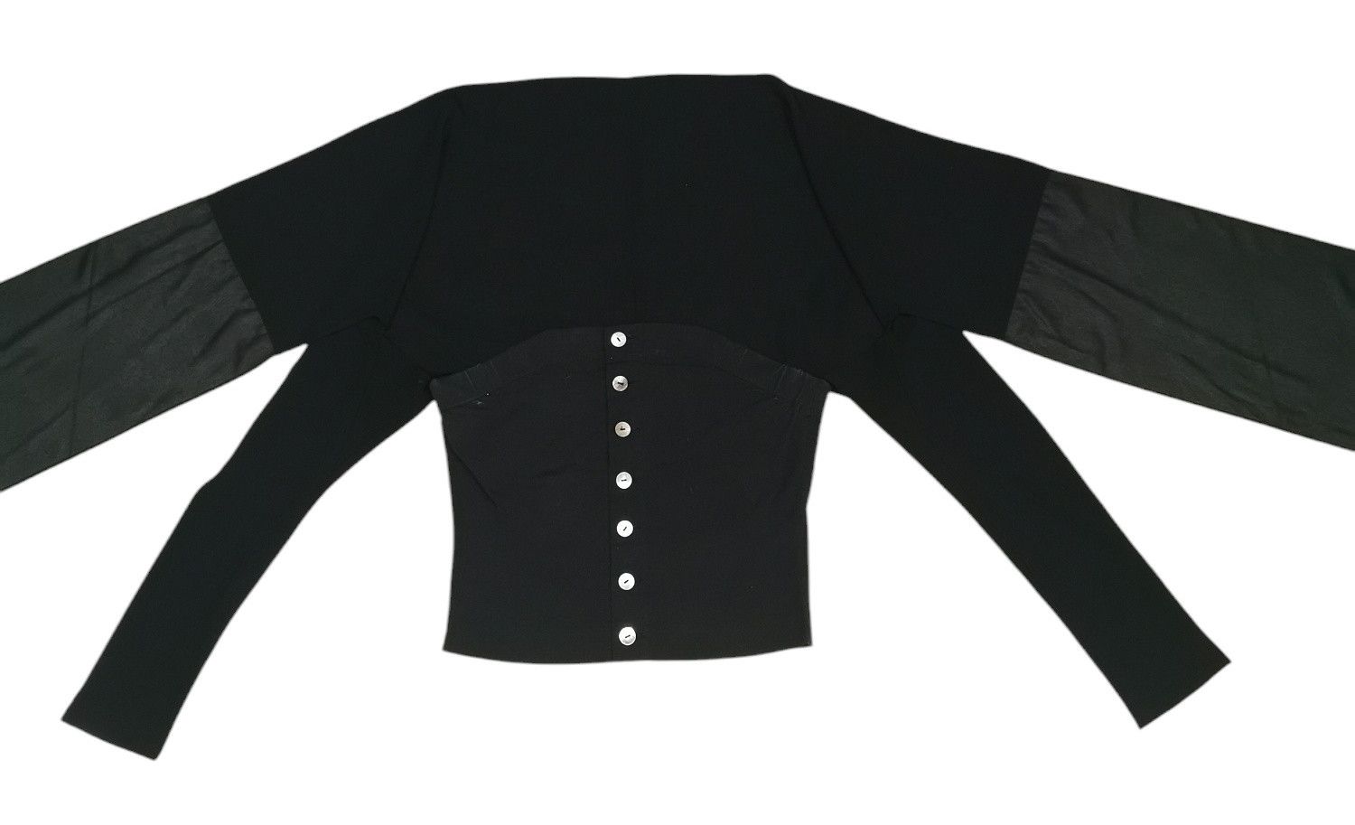 Tricot Comme des Garcons Rare Design Crop Tops