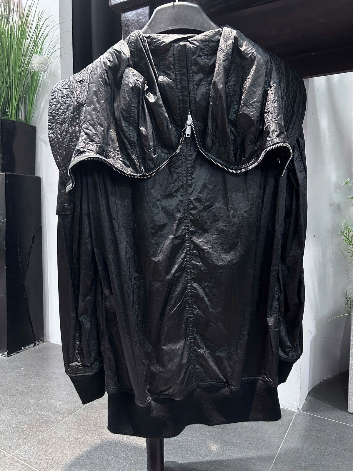 Rick Owens Drkshdw Rick Owens Coated Exploder Parka Jacket Size US M / EU 48-50 / 2 - 5 Thumbnail