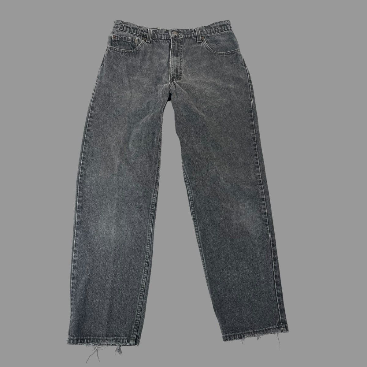 Levi's × Vintage Vintage 90s Levi’s faded black denim jeans Size US 32 / EU 48 - 2 Thumbnail