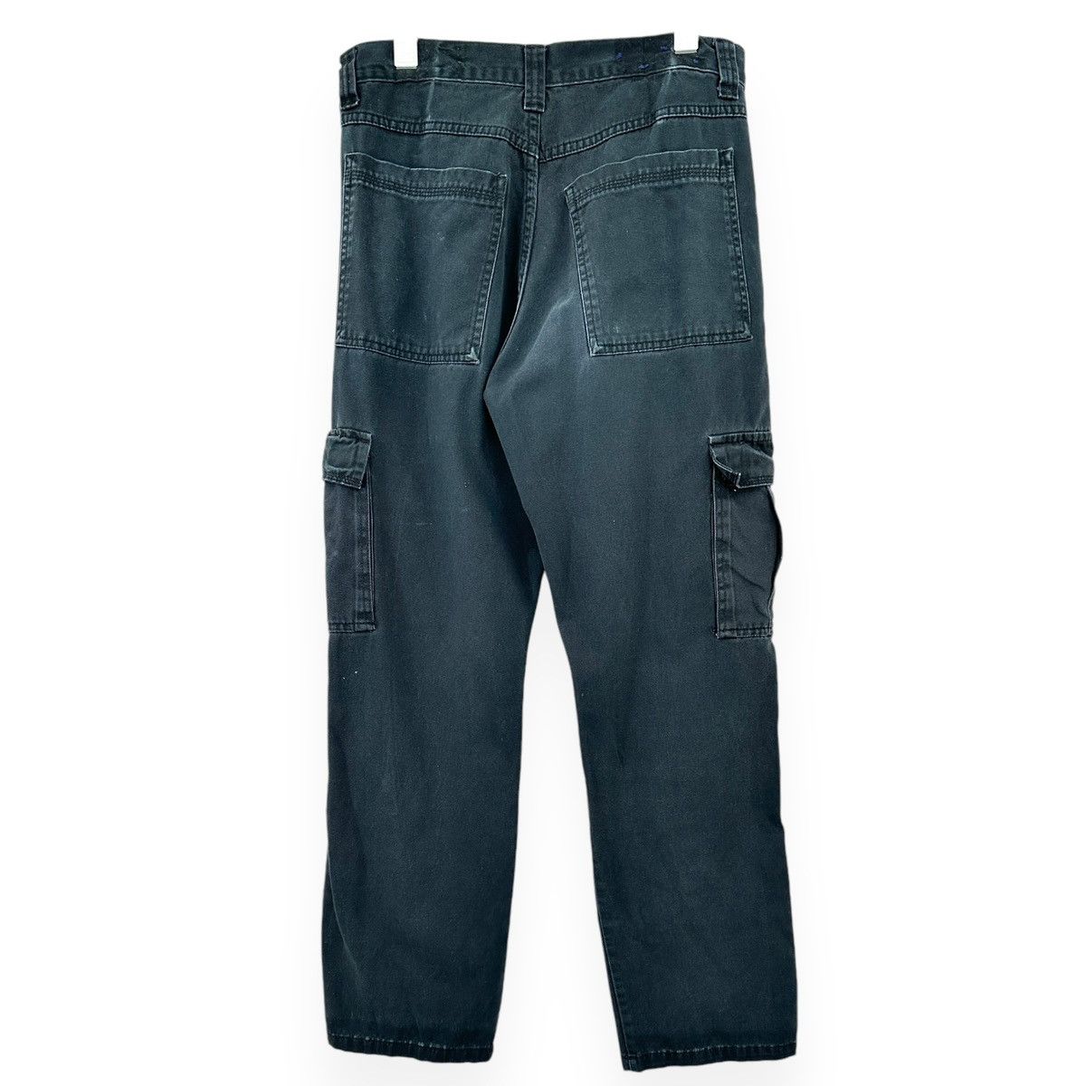 Vintage Washed Black Paint Splatter Distressed Cargo Pants Size US 30 / EU 46 - 6 Thumbnail