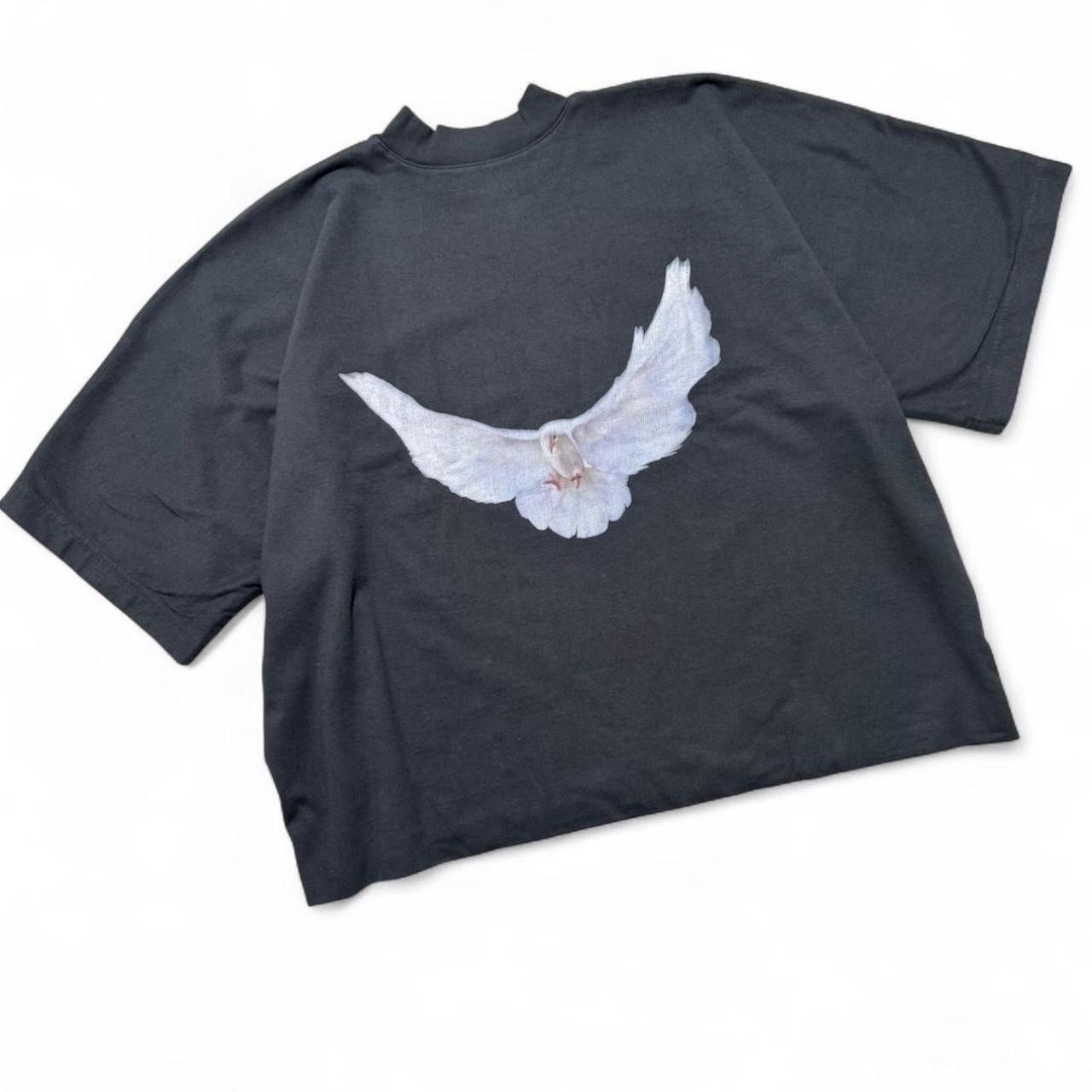 Balenciaga × Gap Yeezy Gap 78 Crop Dove No Seam Tee | Grailed