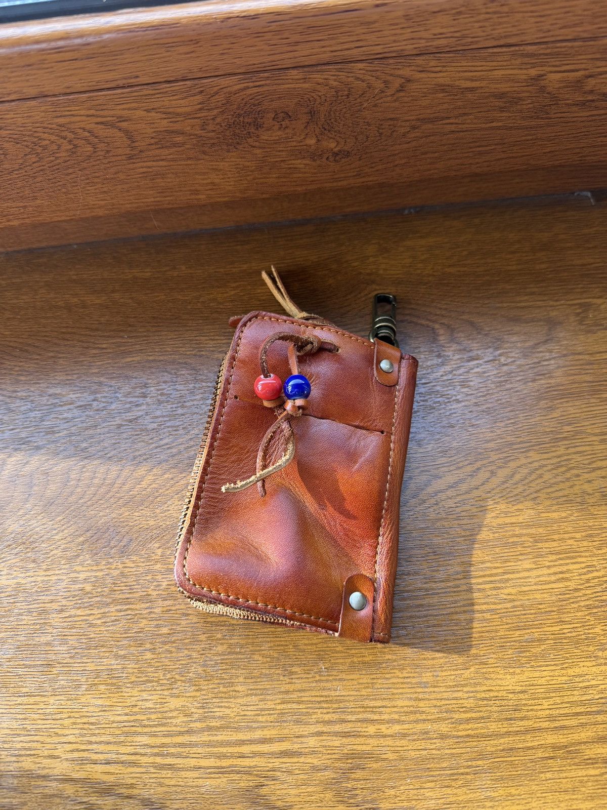 Ralph Lauren Double RL Leather Wallet RRL Western Wallet Size ONE SIZE - 2 Thumbnail