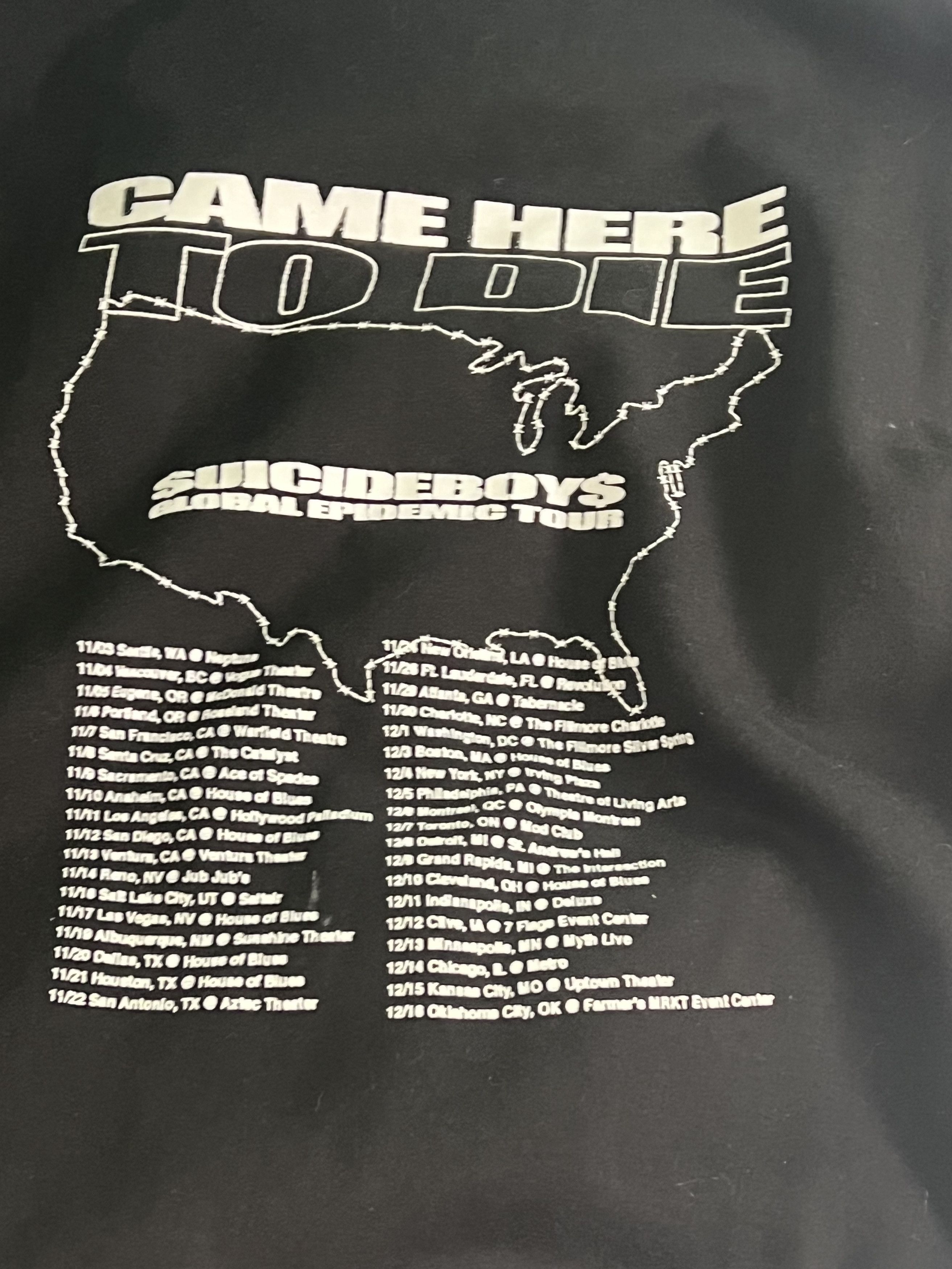 G59 Records global epidemic tour hoodie 3XL Size US XXL / EU 58 / 5 - 4 Thumbnail