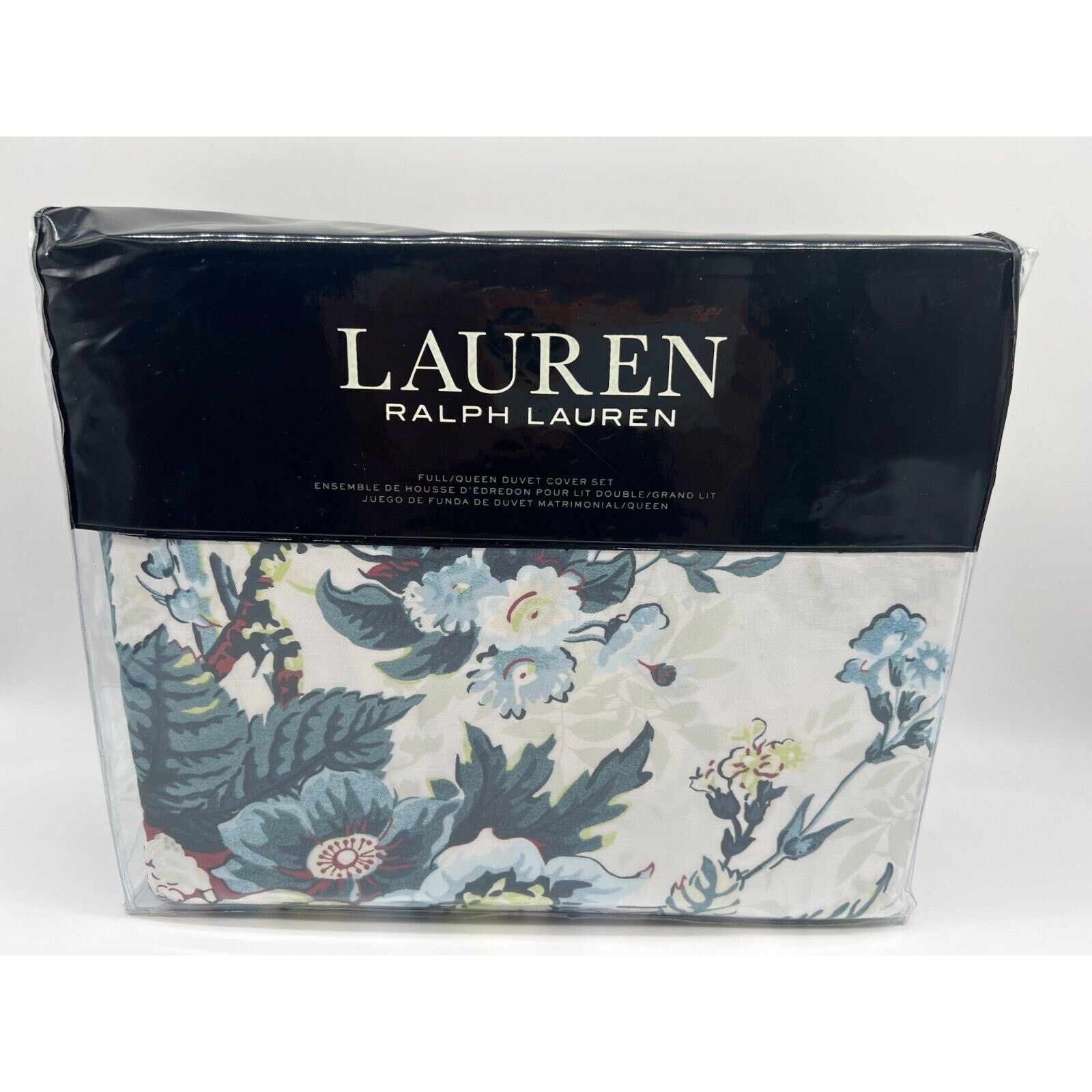 Lauren Ralph Lauren Eden Botanical 3pc Full/Queen Duvet Cover & offers Shams Set