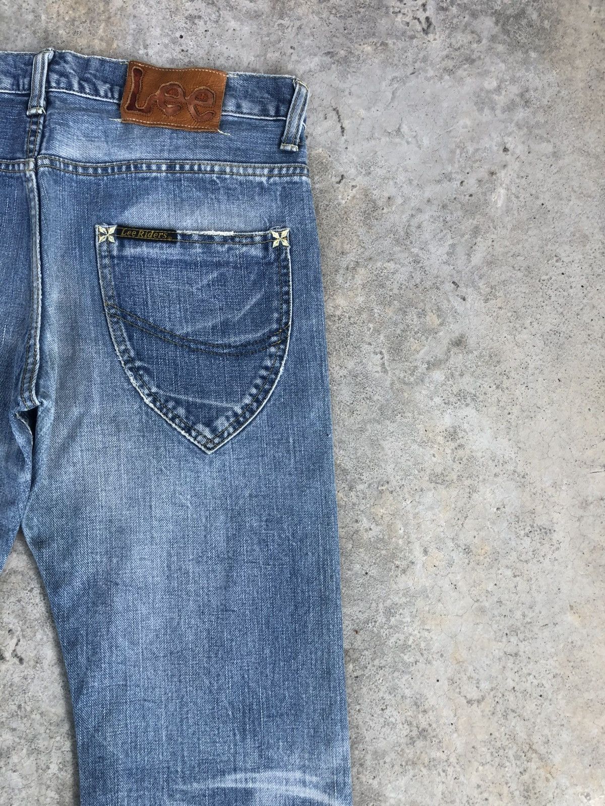 If Six Was Nine Japanese Lee Flared Jeans Distressed Jeans Size US 32 / EU 48 - 10 Thumbnail