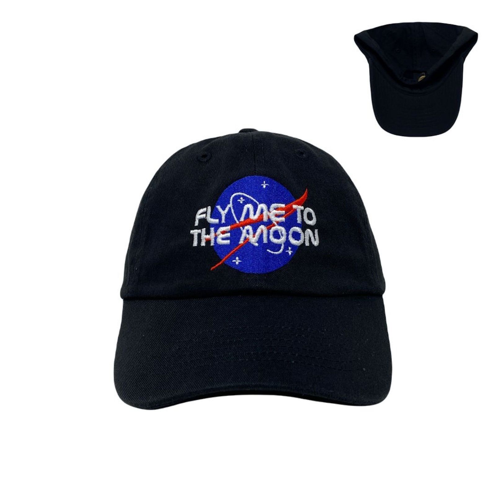 Other Fly Me To The Moon Dad Hat Size ONE SIZE - 1 Thumbnail