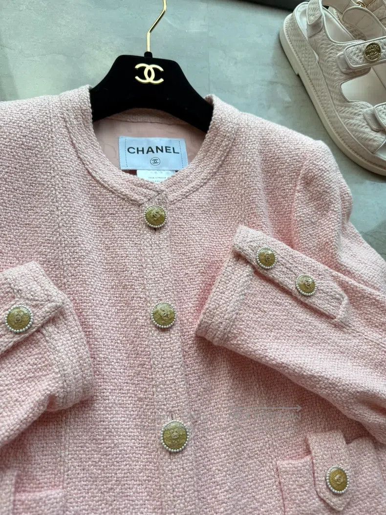 Chanel Chanel Seoul series cherry blossom pink jacket Size XS / US 0-2 / IT 36-38 - 2 Thumbnail
