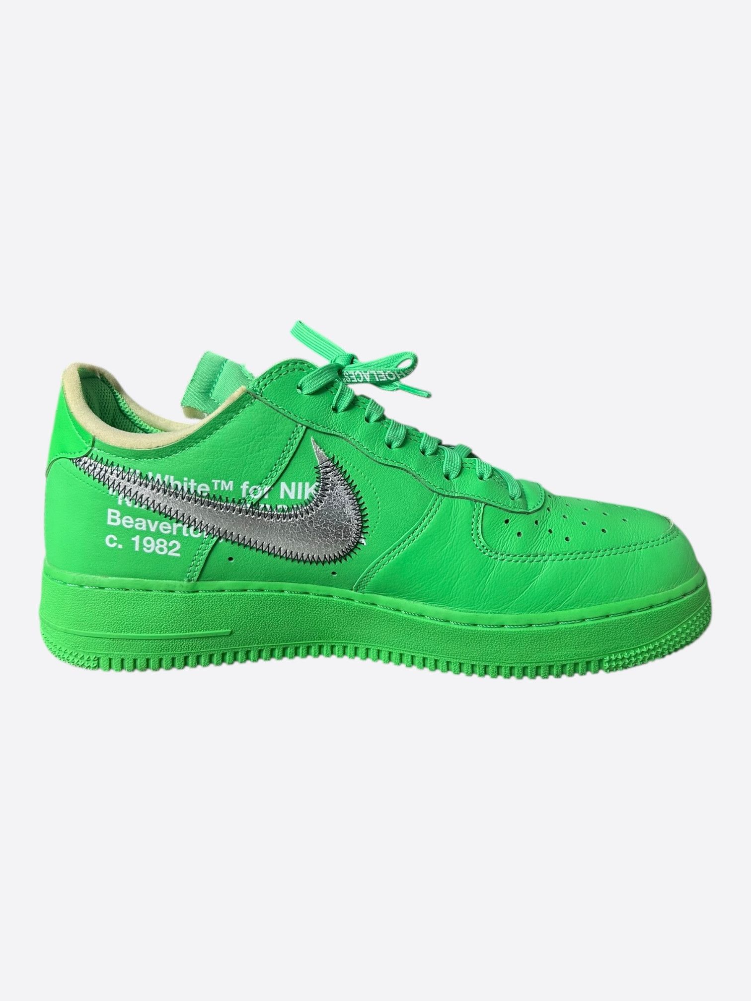 Nike Nike Off-White Brooklyn Air Force 1 Low Top Sneakers Size US 10 / EU 43 - 5 Thumbnail