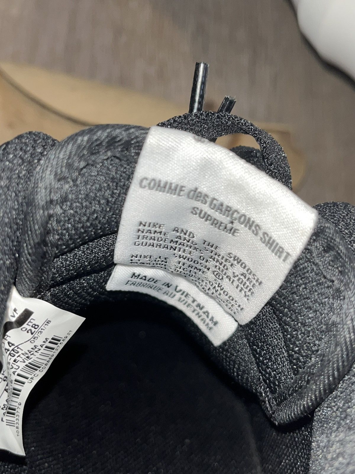Comme des Garcons SHIRT × Supreme Supreme x CDG x Nike Split Logo AF1 Size US 10 / EU 43 - 17 Thumbnail