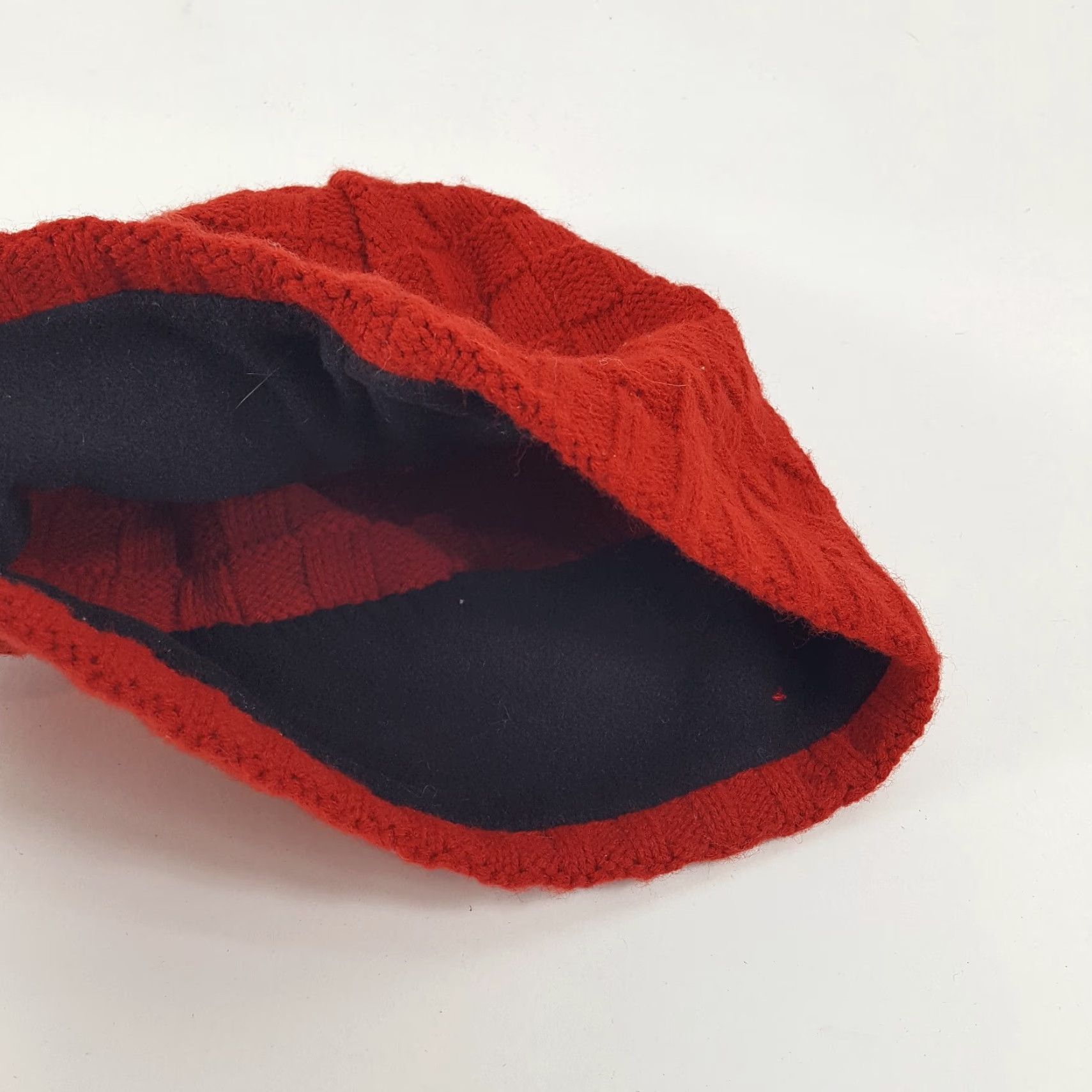 Vintage VINTAGE Bula Beanie Hat Adult One Size Winter Knit Cap Red Retro 90s Snow Outdoor Size ONE SIZE - 4 Thumbnail