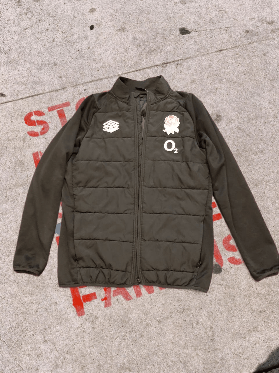 Umbro Umbro vintage jacket black Umbro O2 logo Size US L / EU 52-54 / 3 - 1 Thumbnail