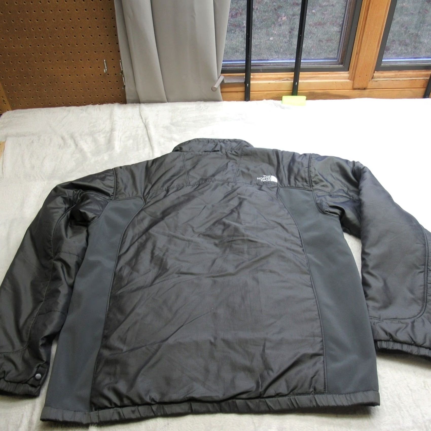 The North Face The North Face Jacket Men Large Gray Zip Full-Insulated Wind Rain Pockets Quilted Logo Mid-Length Size US L / EU 52-54 / 3 - 2 Thumbnail