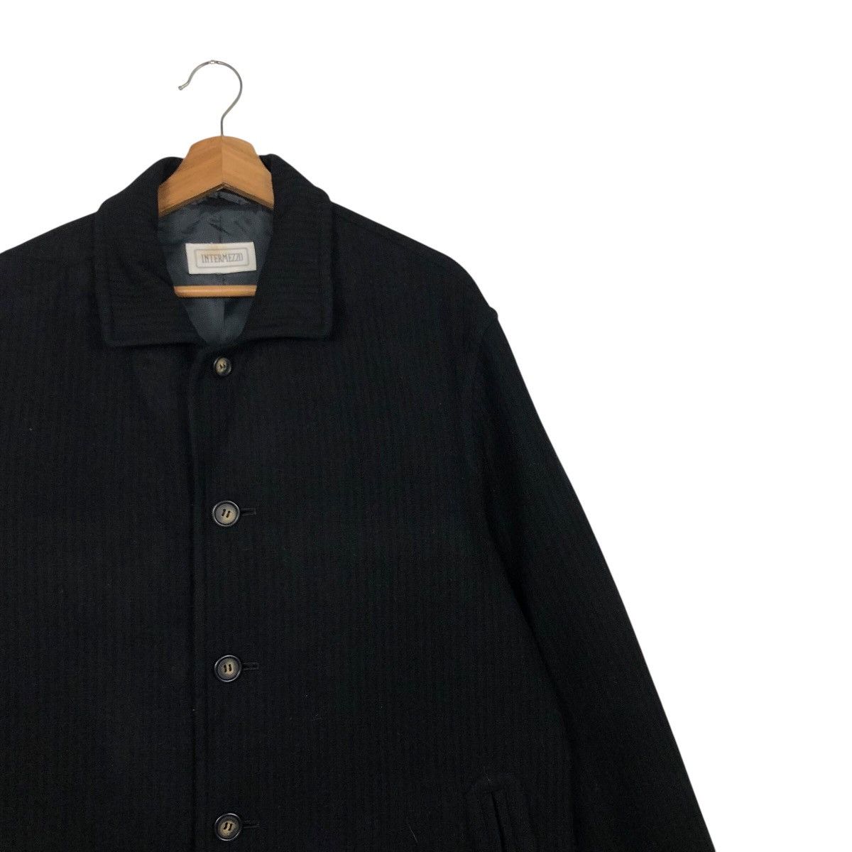 Issey Miyake 📌Vintage Wool Button Jacket Worker Intermezzo Japan Size US M / EU 48-50 / 2 - 7 Thumbnail