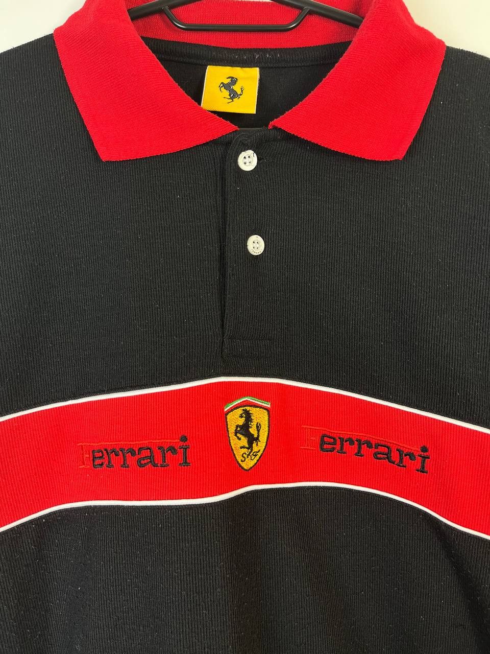 Ferrari Vintage 90s Ferrari Polo Scuderia F1 Team Racing Size XL Size US XL / EU 56 / 4 - 2 Thumbnail