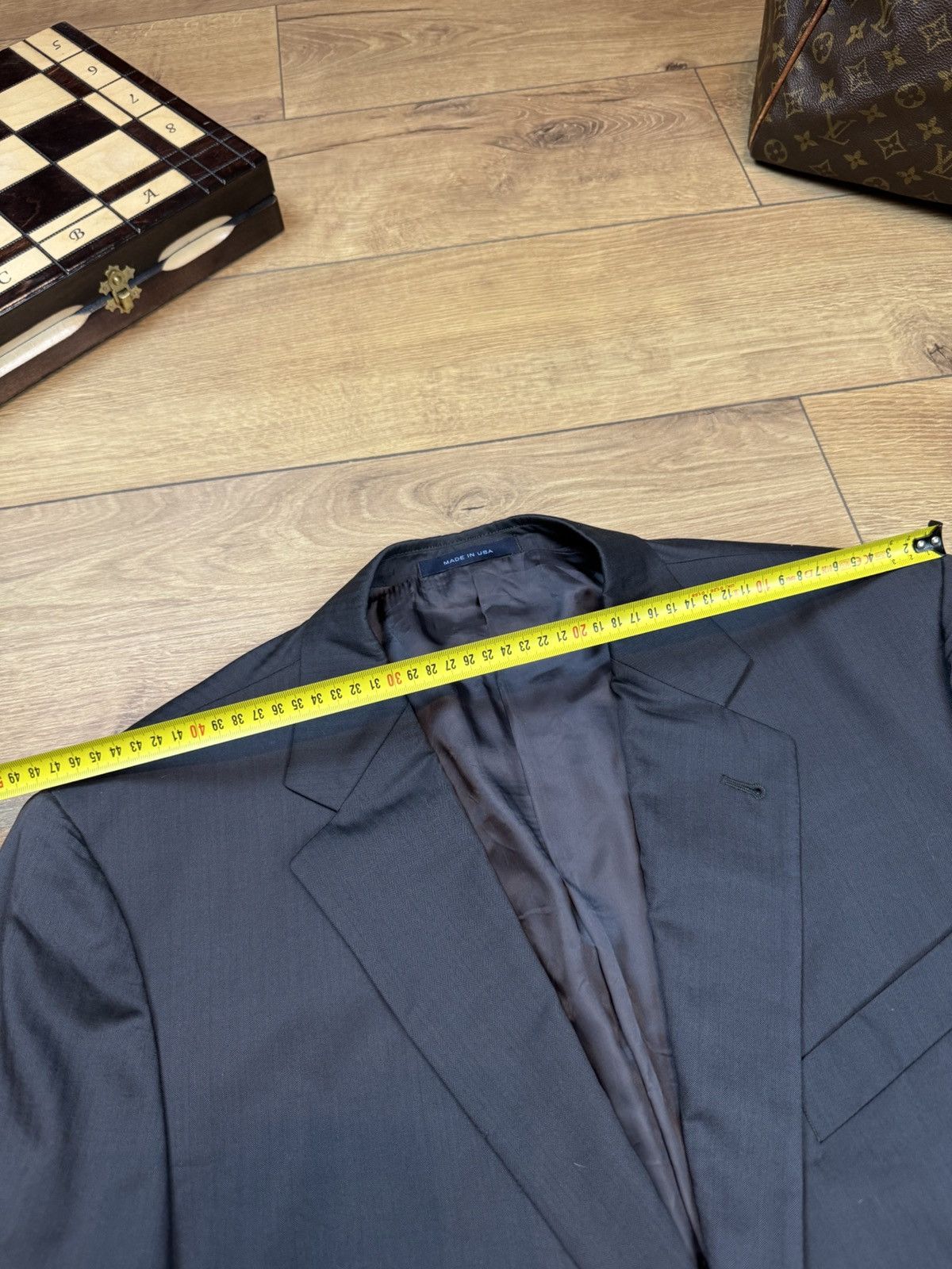 Loro Piana Vintage wool blazer Loro Piana Italy original luxury item Size 46R - 7 Thumbnail