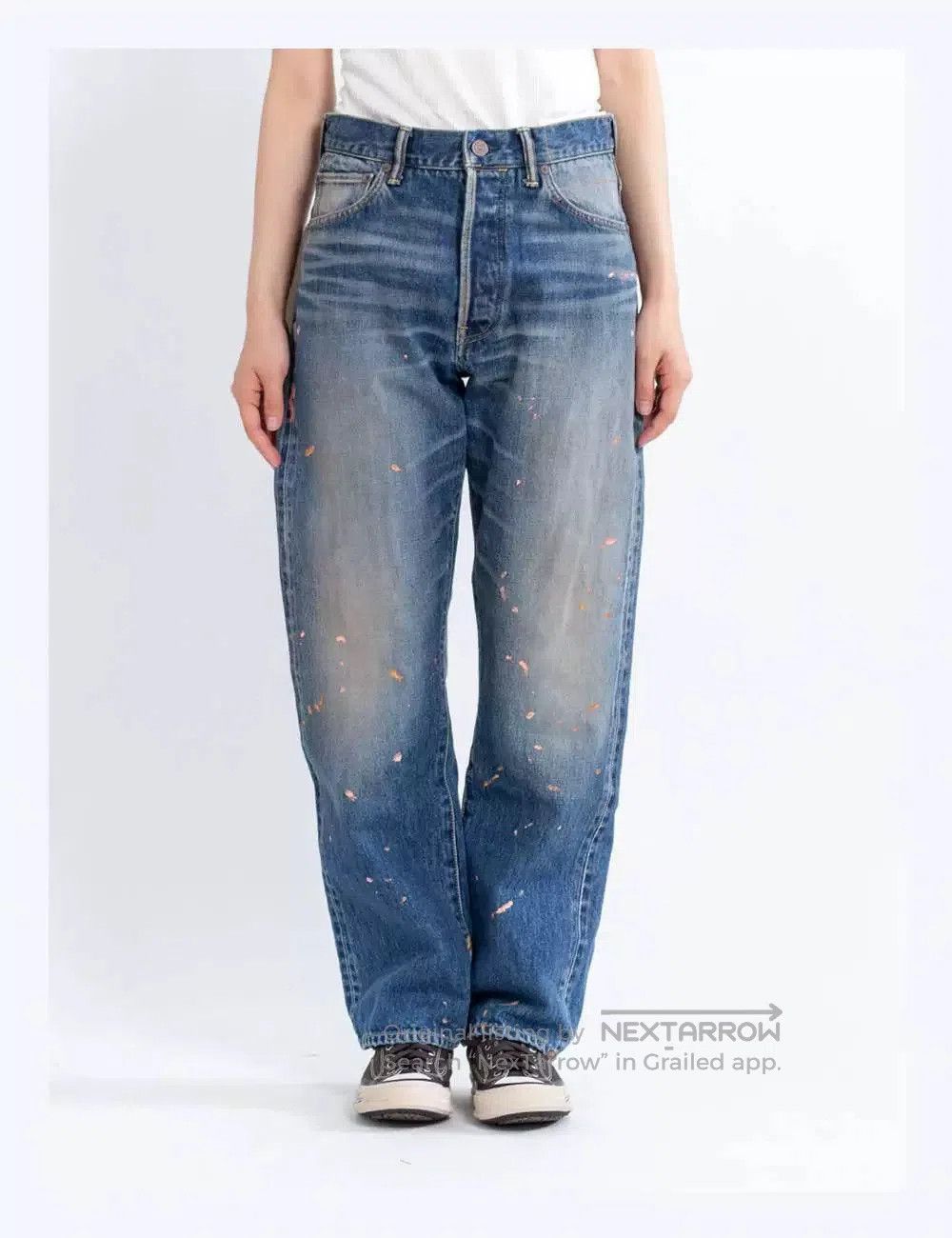 Visvim visvim wmv damaged wide leg jeans. Size 31" - 8 Thumbnail