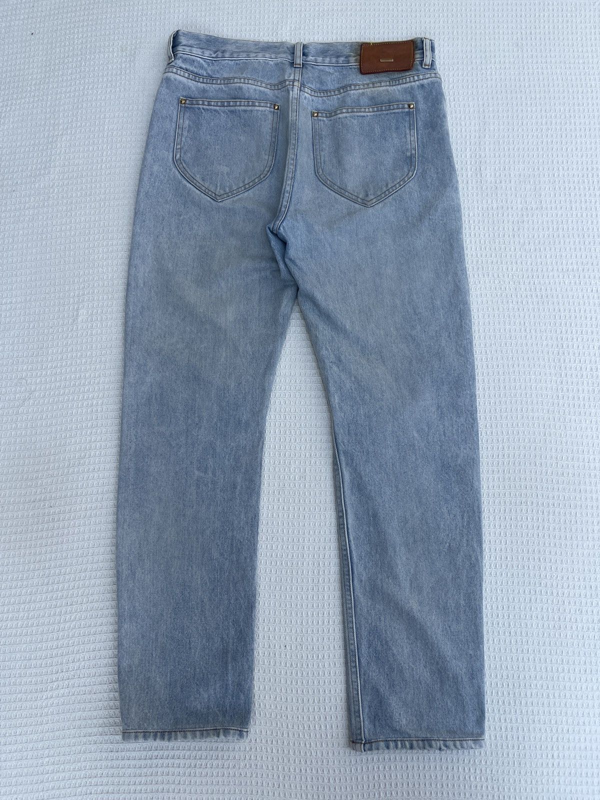 Louis Vuitton Last Drop🔥Rare🔥LOUIS VUITTON Paris Light Blue Jeans Size US 31 - 5 Thumbnail