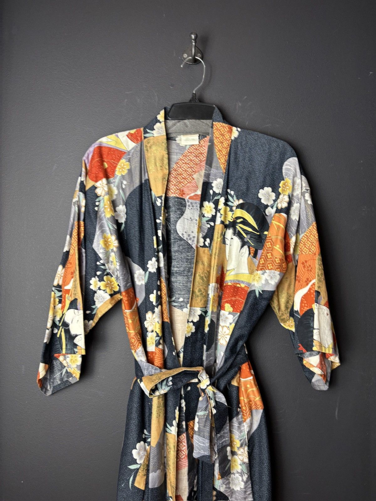 Vintage Made in Japan Vintage Bobe Cotton Bath Sleep Lounge Kimono Size L / US 10 / IT 46 - 8 Thumbnail