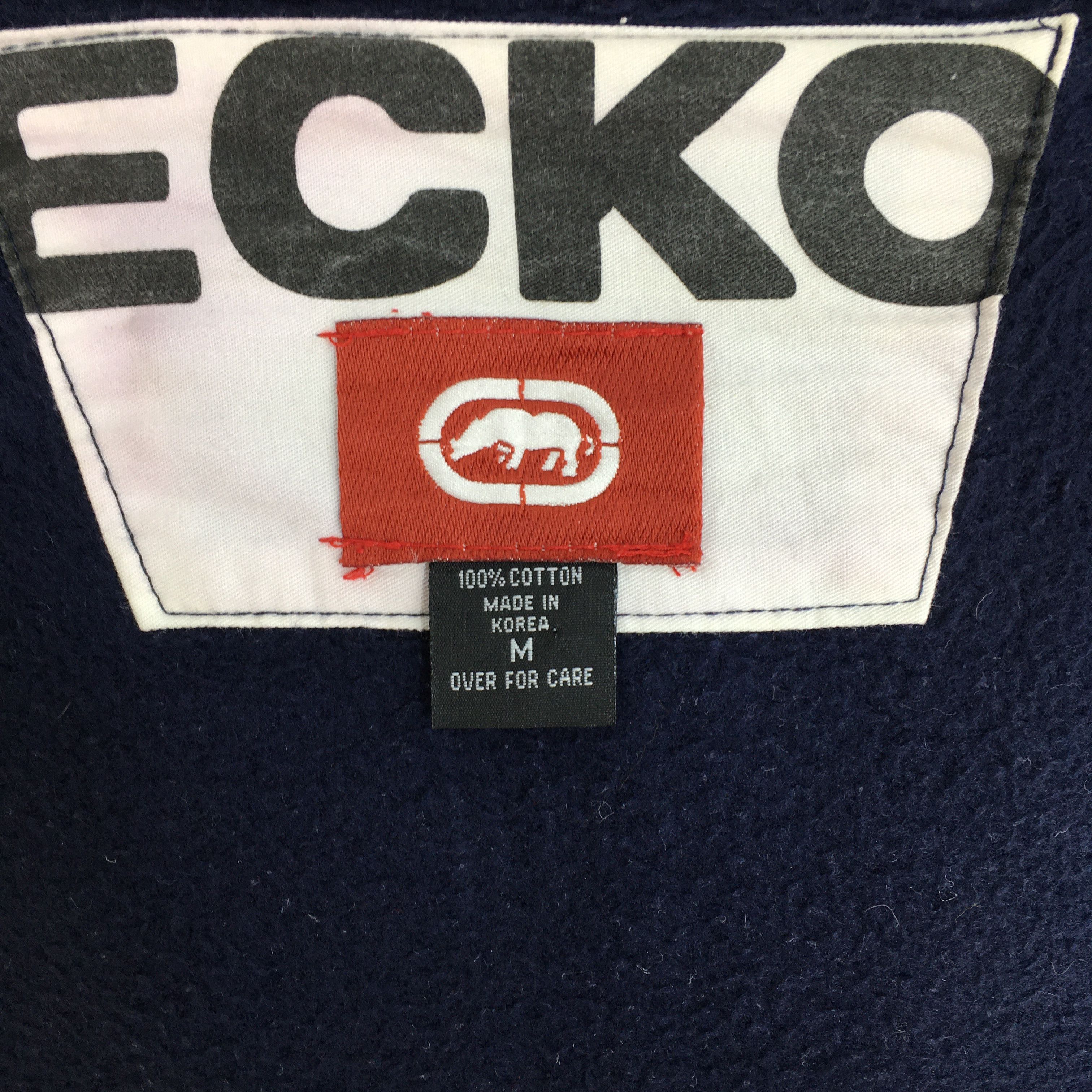 Ecko Unltd. × Marc Ecko × Vintage Vintage Ecko Function Blue Half Zipper Medium Size US M / EU 48-50 / 2 - 3 Thumbnail