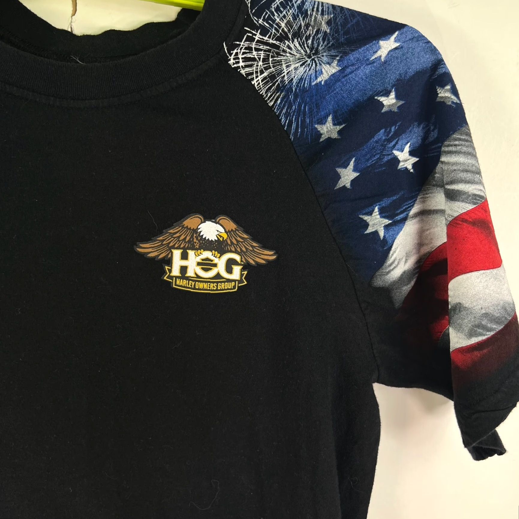 Harley Davidson Harley-Davidson HOG Ocala FL Biker T-Shirt Mens Size M Black Graphic 90s Size US M / EU 48-50 / 2 - 3 Thumbnail