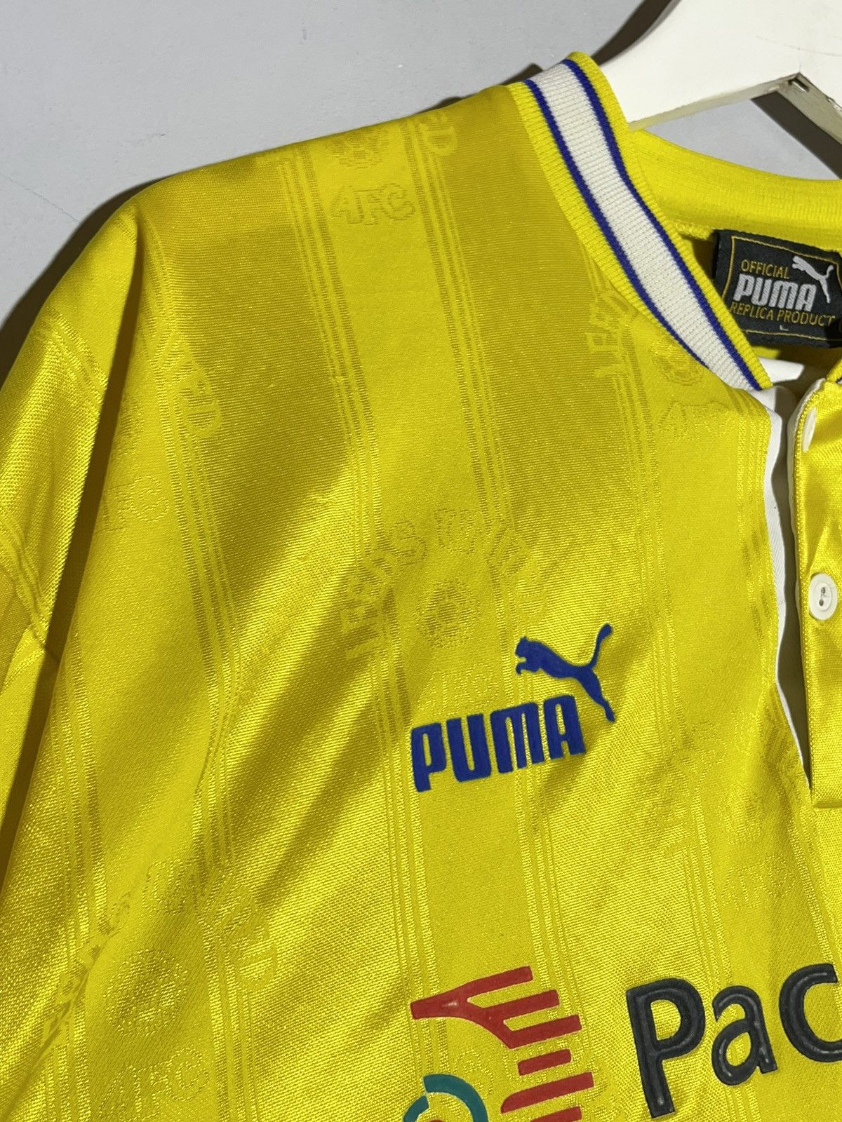 Puma × Vintage Leeds United Puma 1996/97 Away Vintage Football Shirt Size US L / EU 52-54 / 3 - 3 Thumbnail