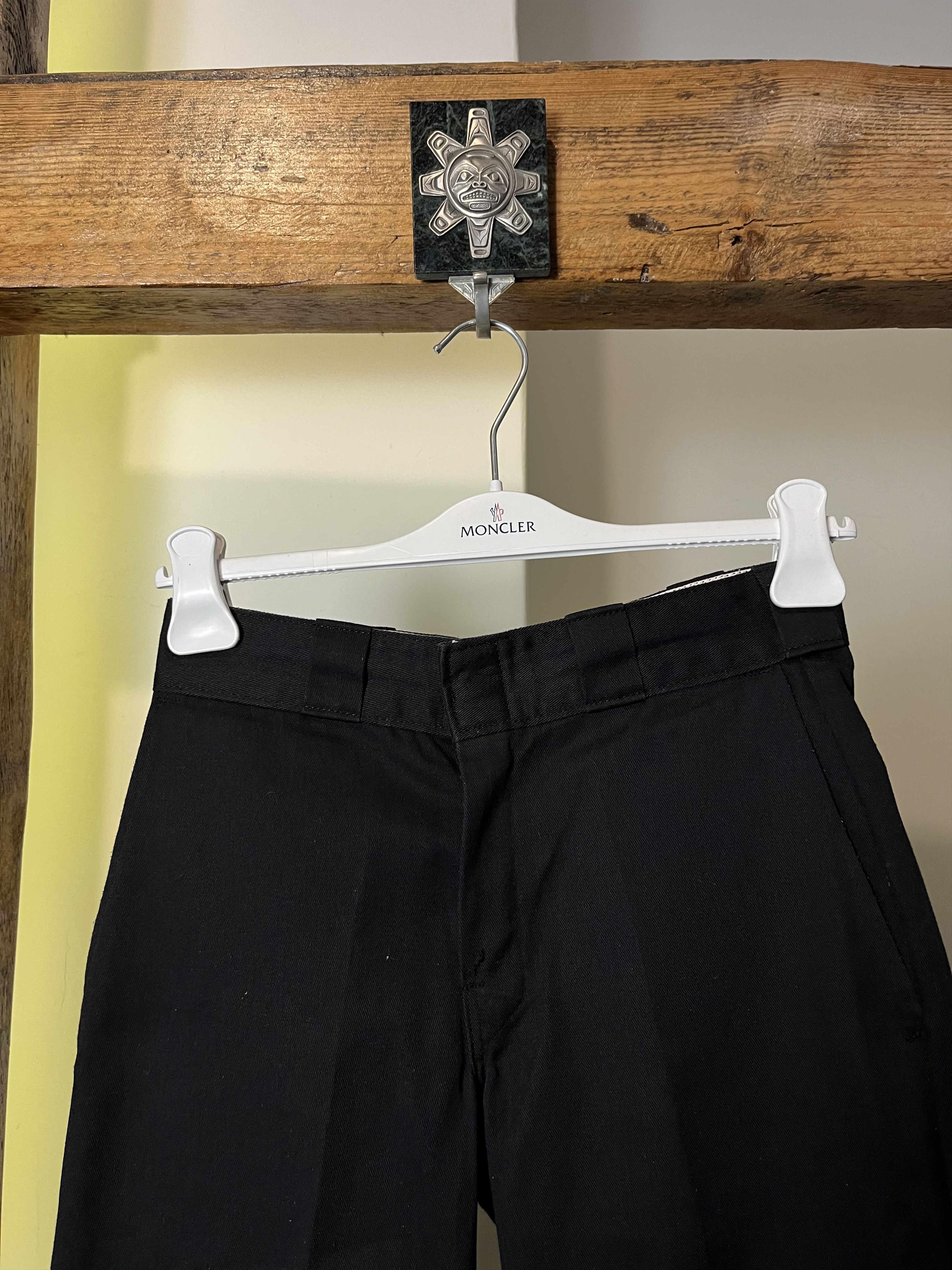 Dickies Dickies Vintage USA Black Straight Trousers Pants y2k Size 29" - 4 Thumbnail
