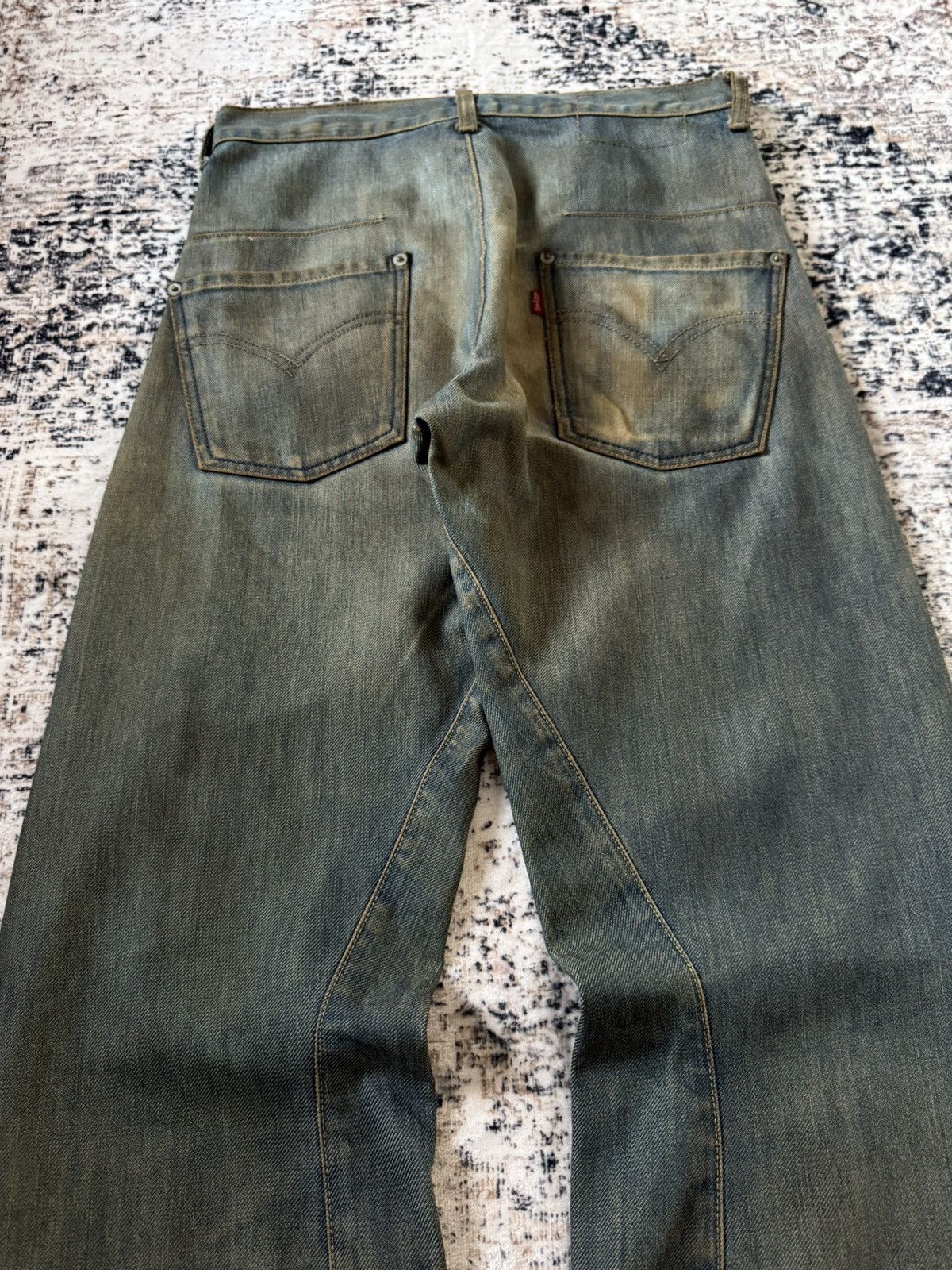 Levi's Vintage Clothing Vintage LEVIS Mud Wash Twisted Leg Engineered Jeans Regular Size US 30 / EU 46 - 12 Thumbnail