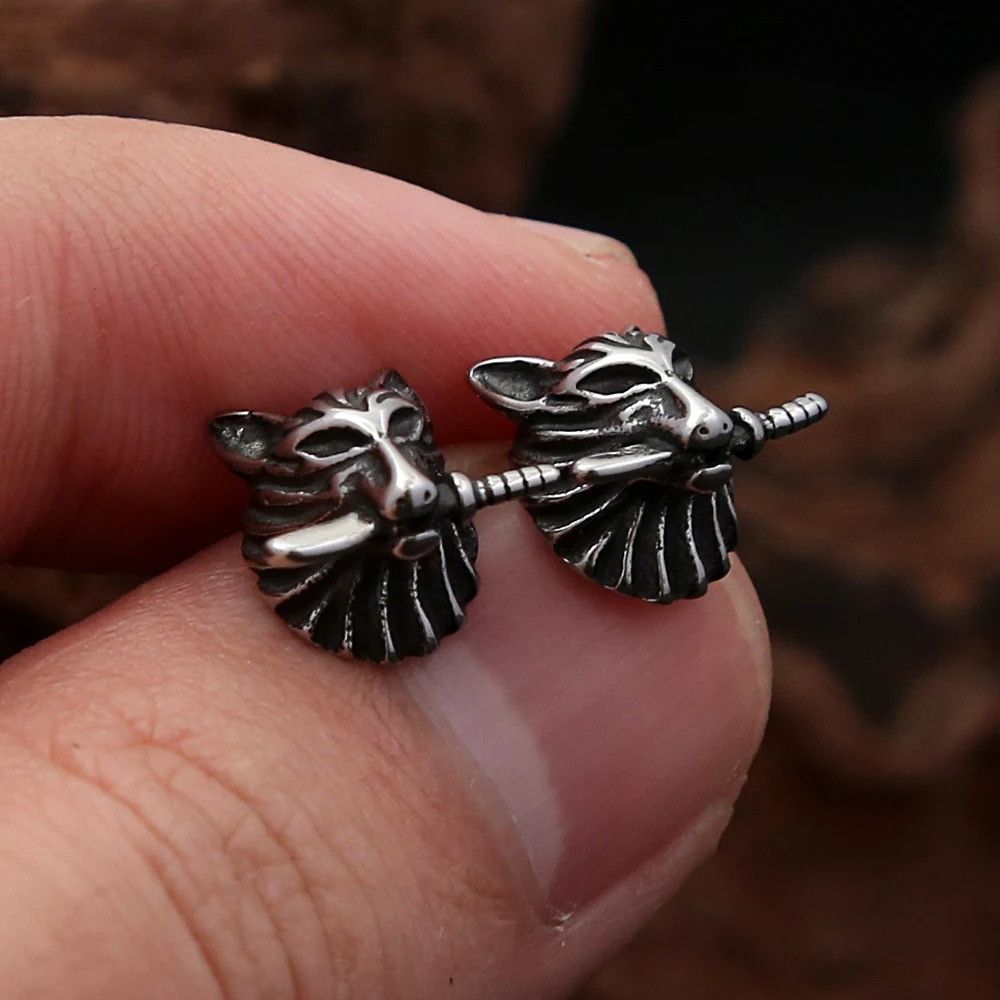 Japanese Brand × Vintage Vintage Creative Animal Earrings Size ONE SIZE - 5 Thumbnail
