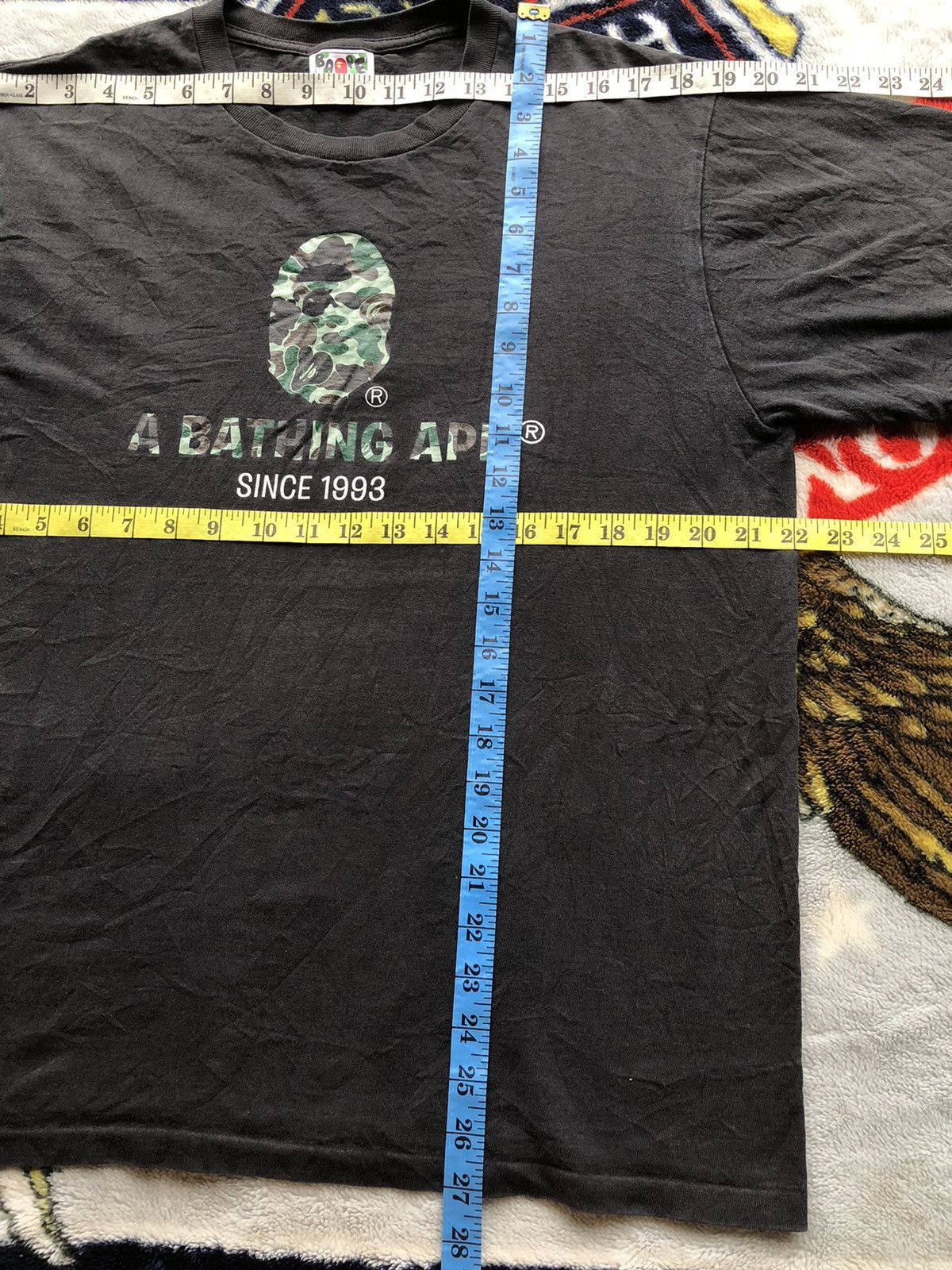 Bape Vintage A Bathing Ape Single Stich Shirt Tee Rare Size US L / EU 52-54 / 3 - 12 Thumbnail