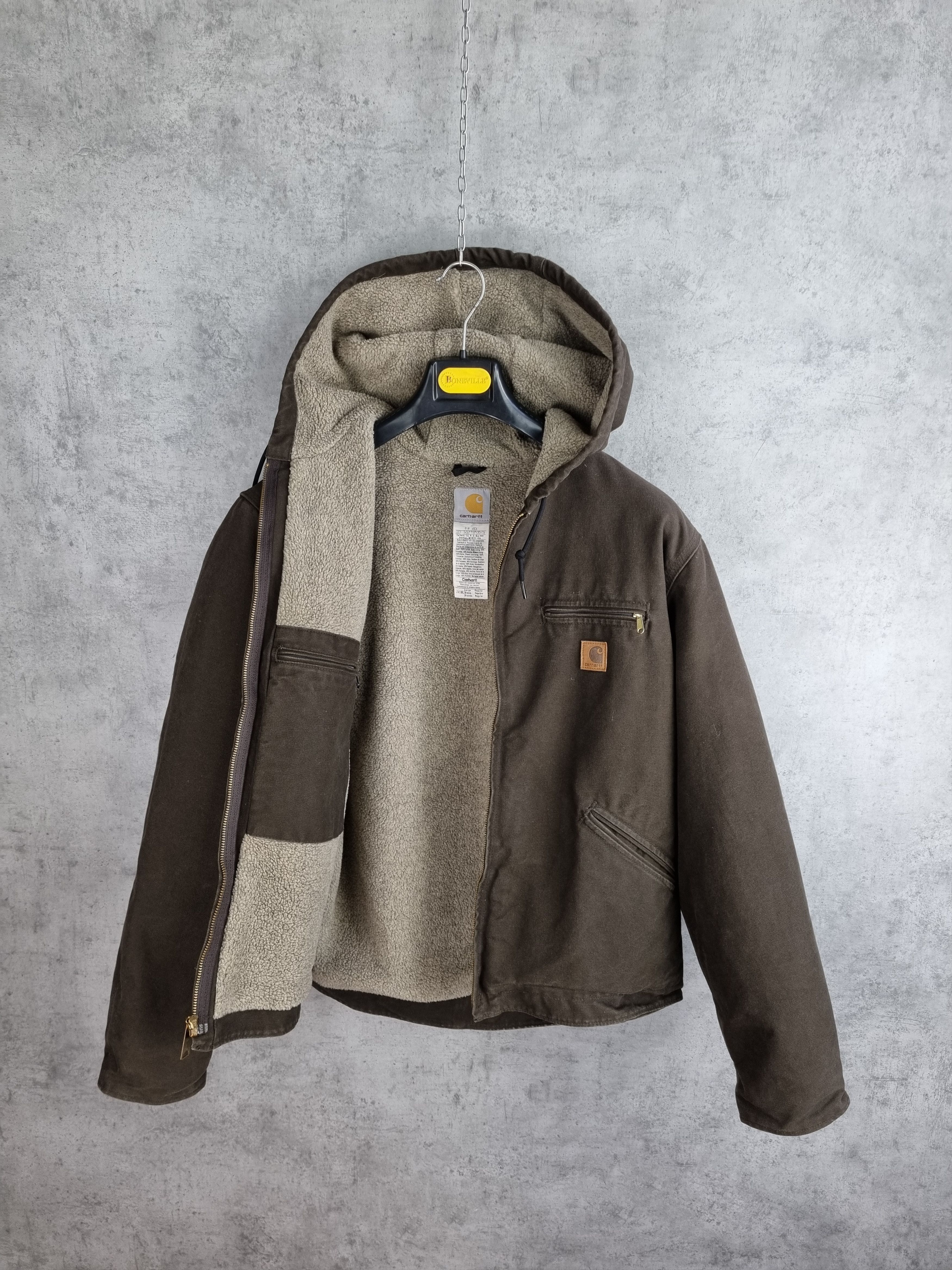 Carhartt Carhartt Deep Pile Hooded Detroit Jacket Size US L / EU 52-54 / 3 - 1 Thumbnail