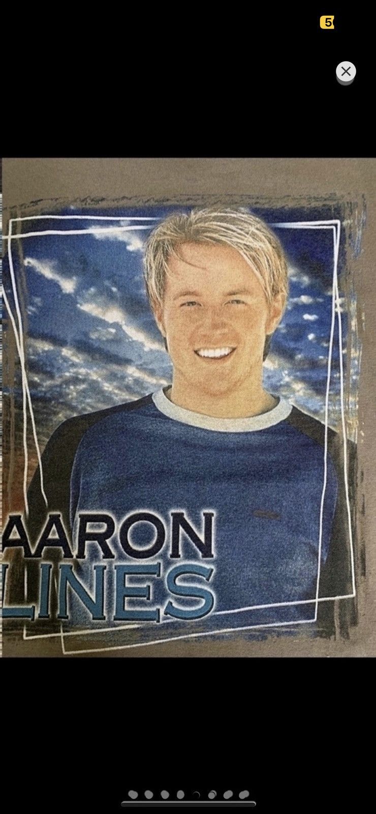 Vintage ***FINAL DROP***RARE 2003 AARON LINES “LIVING OUT LOUD” S Size US S / EU 44-46 / 1 - 5 Thumbnail
