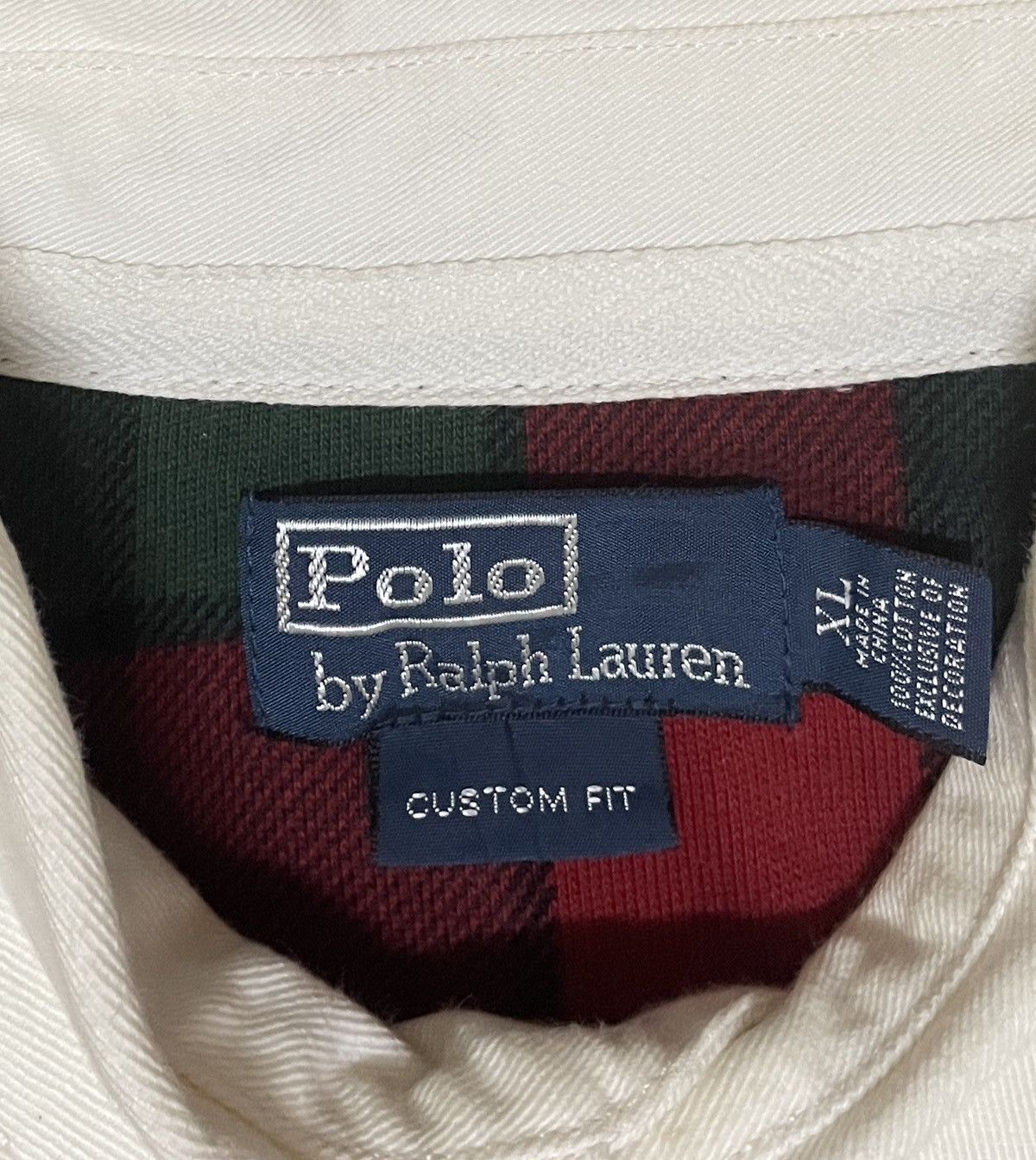 Polo Ralph Lauren Rare Design Vintage Polo Ralph Lauren Rugby T-shirt 1990s Size US XL / EU 56 / 4 - 8 Thumbnail