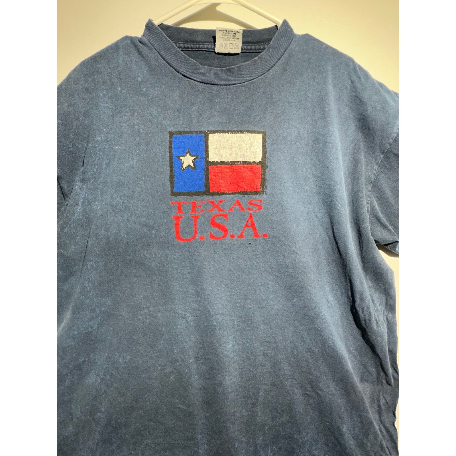 & Other Stories Vintage Texas USA Navy Tshirt Size XL Size US XL / EU 56 / 4 - 3 Thumbnail