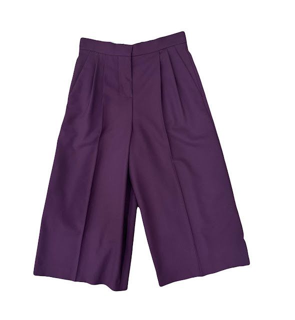 Marni o1w1db10225 Pant in Purple Size 28" / US 6 / IT 42 - 1 Preview