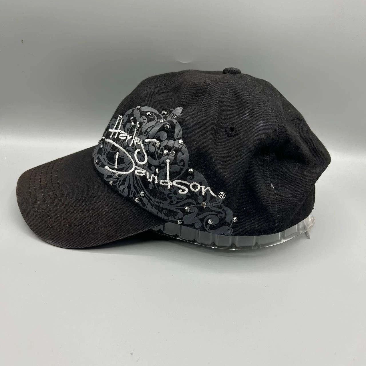 Harley Davidson Harley Davidson Motorcycles Embroidered Strap Back Cotton Size ONE SIZE - 5 Thumbnail