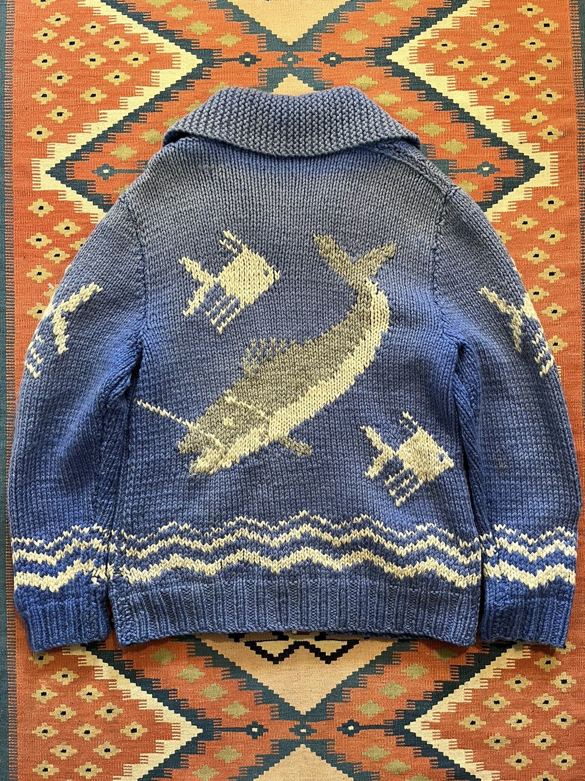 Vintage Vintage 50’s Cowichan sweater TRUE VINTAGE GRAIL Size US L / EU 52-54 / 3 - 2 Thumbnail
