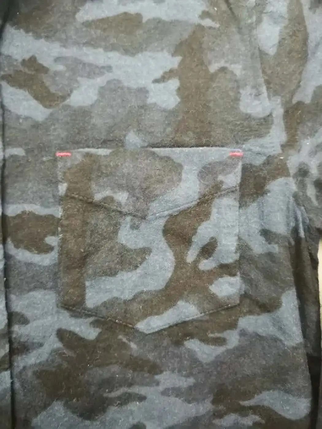 Flannel Vintage Browny Camo Design Flannel Size US M / EU 48-50 / 2 - 5 Thumbnail