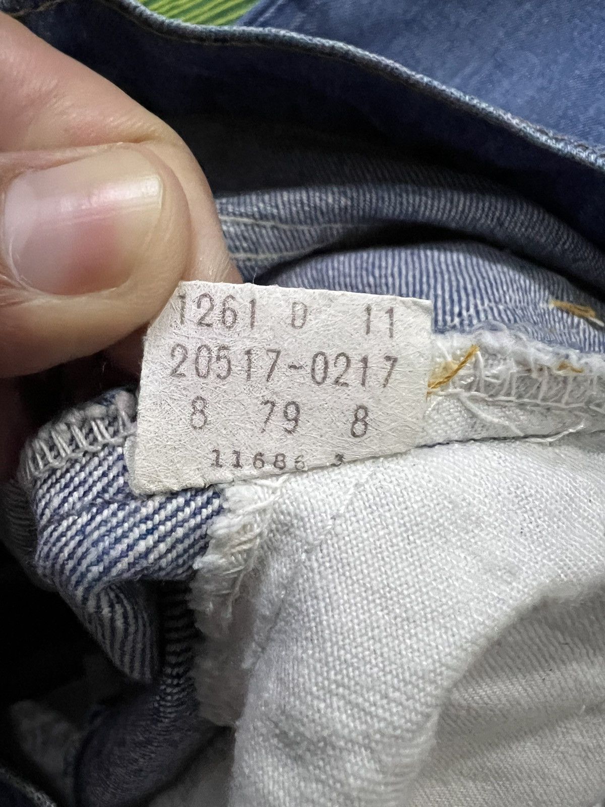 Levi's 💥FLARE💥VINTAGE 60’s LEVIS 517 ORANGE TAB NICE FADEDBUTTON #8 Size US 28 / EU 44 - 18 Thumbnail