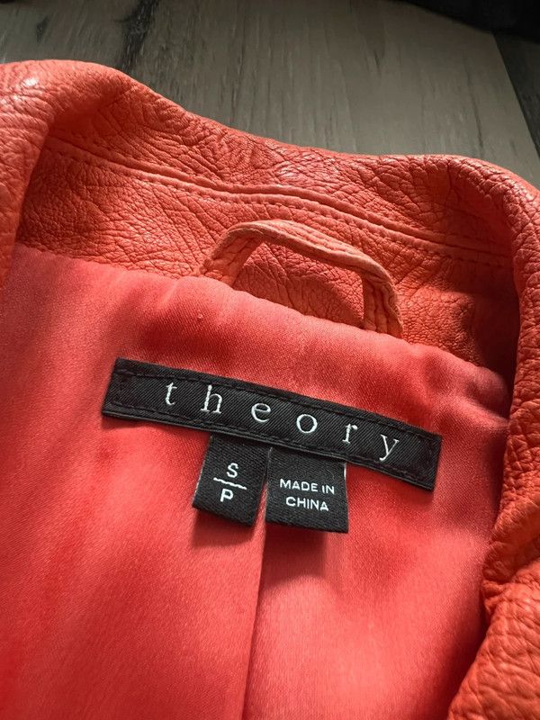 Theory biker jacket Theory Elenian Juno leather lamb S Size S / US 4 / IT 40 - 4 Thumbnail