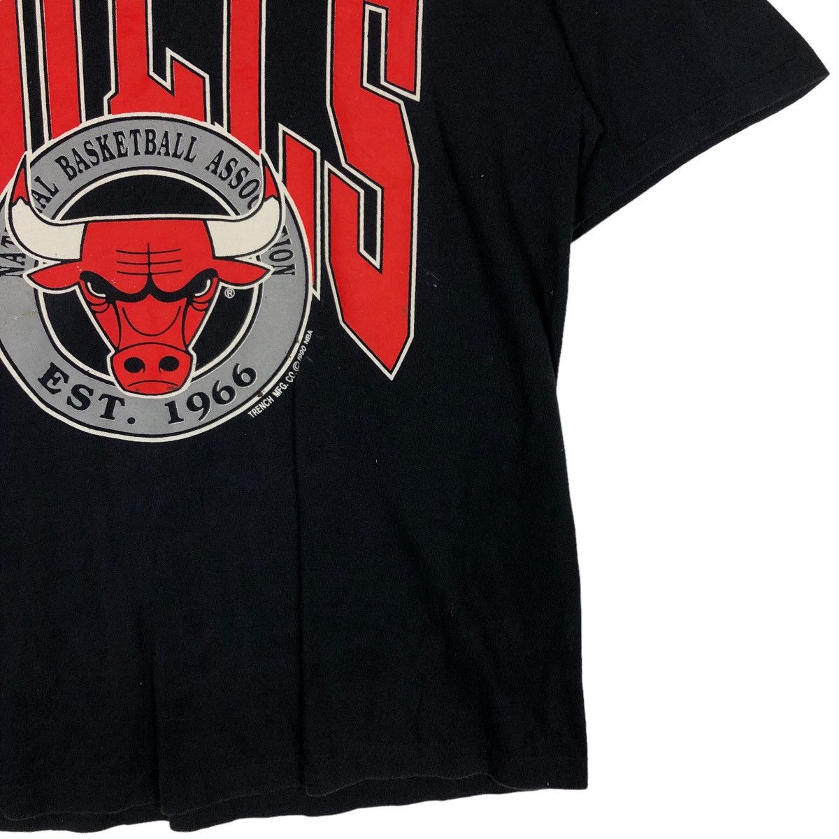 NBA 🔥1990 Chicago Bulls NBA T-Shirt Short Sleeve Big Logo Size US M / EU 48-50 / 2 - 4 Thumbnail