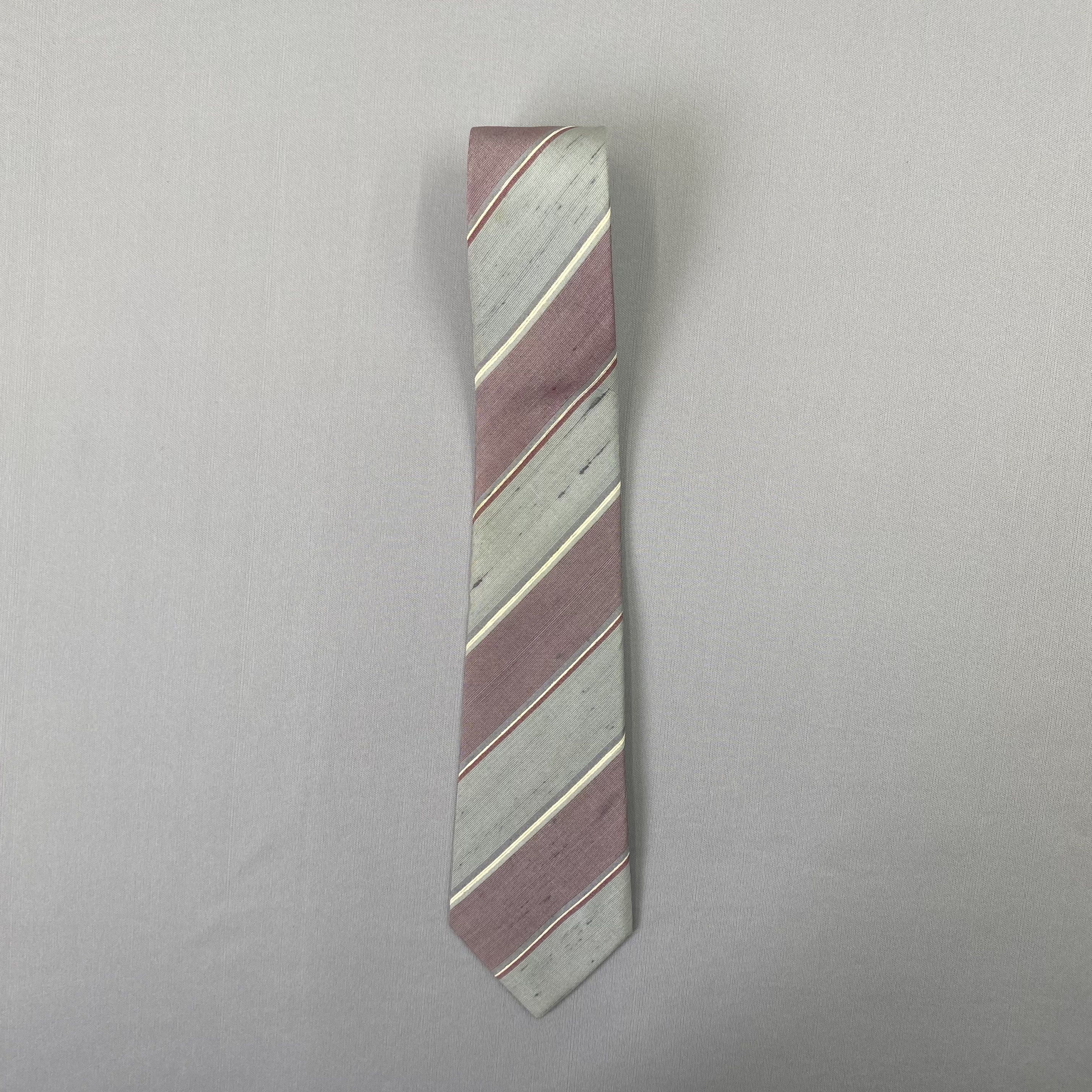 Issey Miyake Vintage Issey Miyake SILK Necktie Cravate Pure Silk Neck Tie Size ONE SIZE - 3 Thumbnail